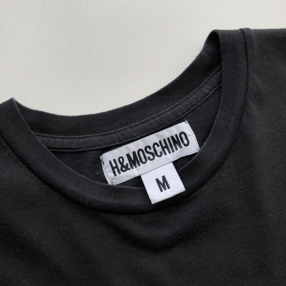 Moschino H&Moschino H&M x Moschino Big Logo T-Shirt Black Size US M / EU 48-50 / 2 - 6 Thumbnail