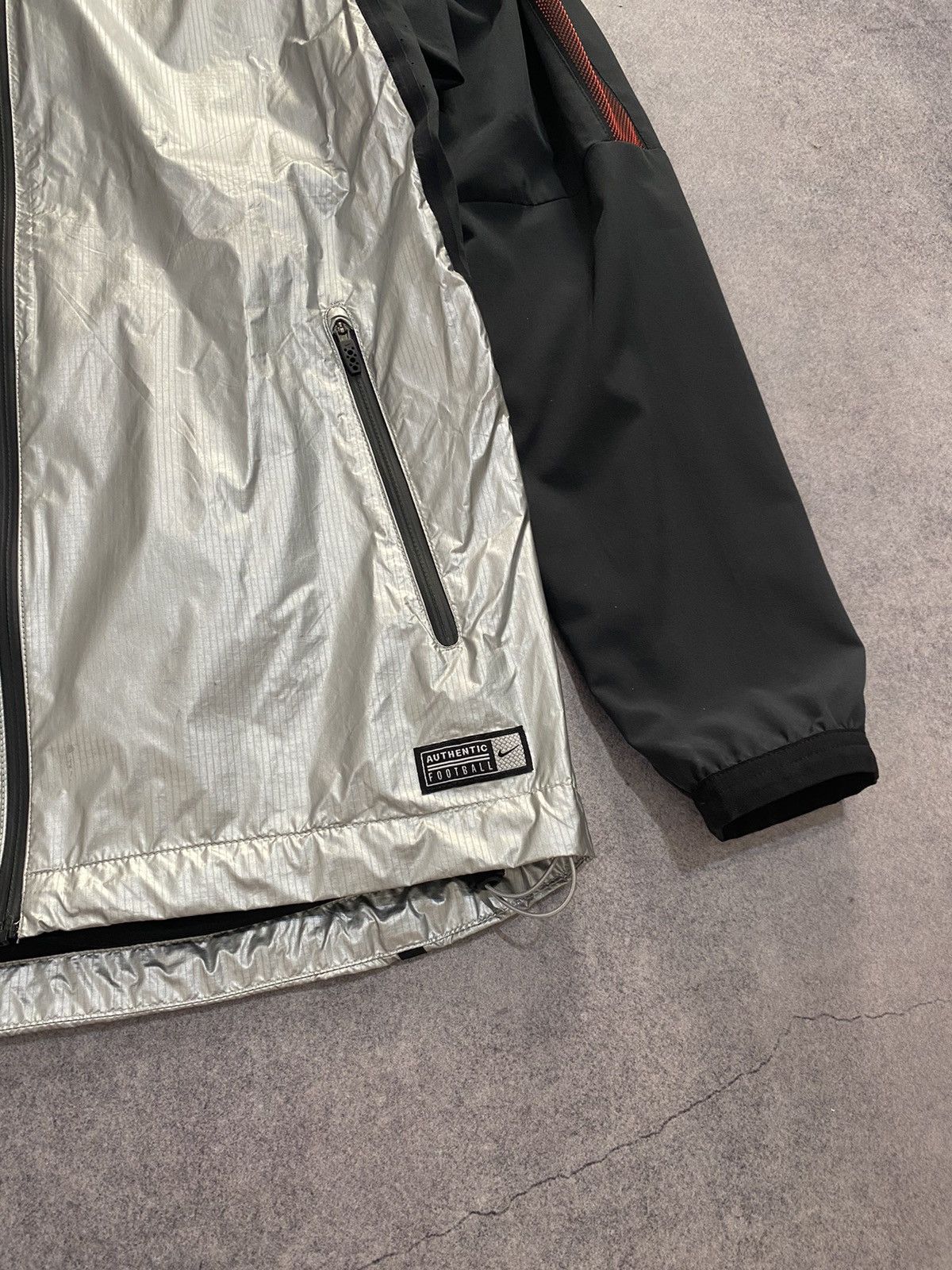 Nike × Vintage Nike Strike Elite Woven Water Repellent Full Zip Jacket Size US S / EU 44-46 / 1 - 5 Thumbnail