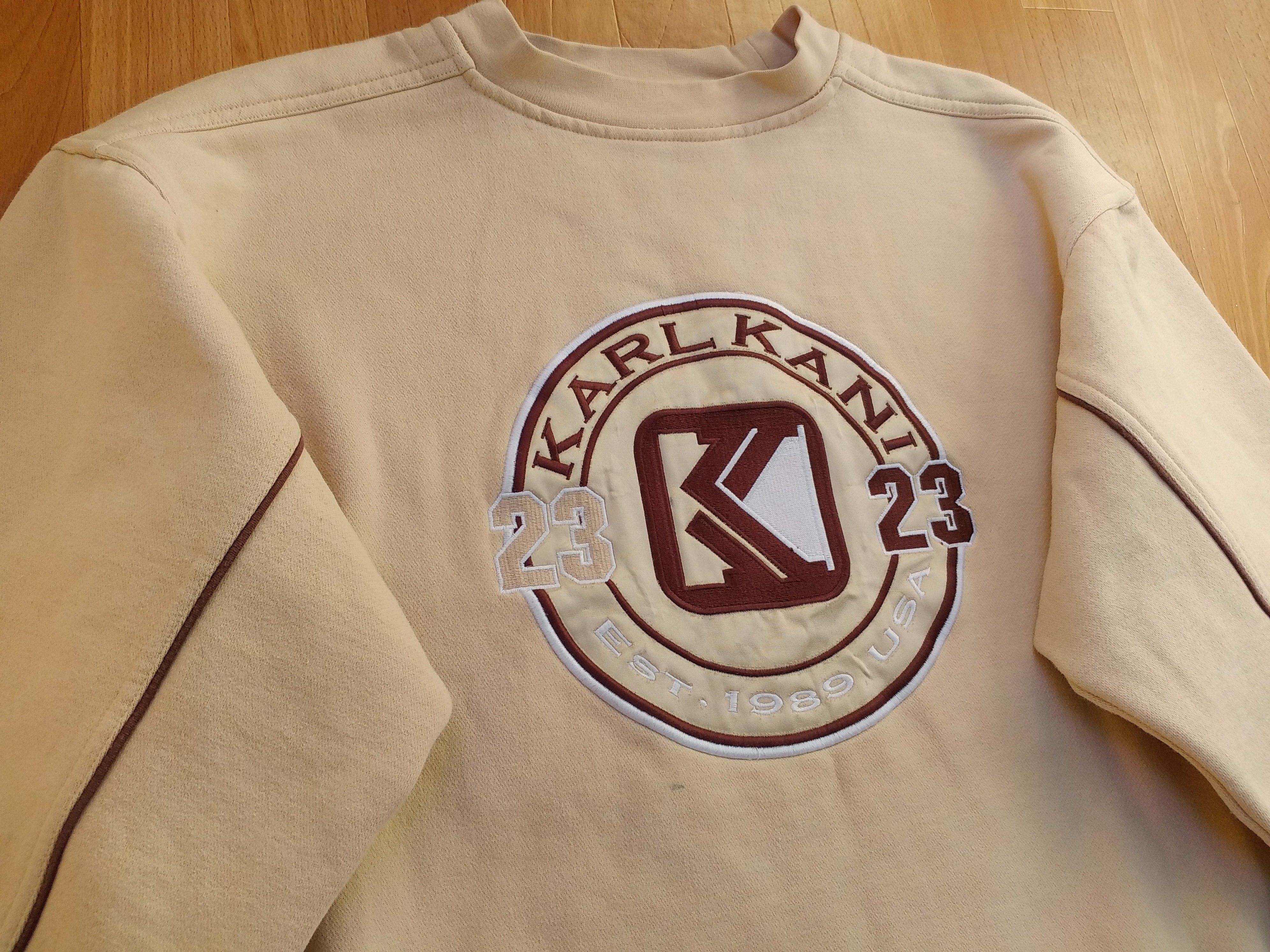Karl Kani KARL KANI sweatshirt, vintage 90s hip hop, skater size L Size US L / EU 52-54 / 3 - 5 Thumbnail