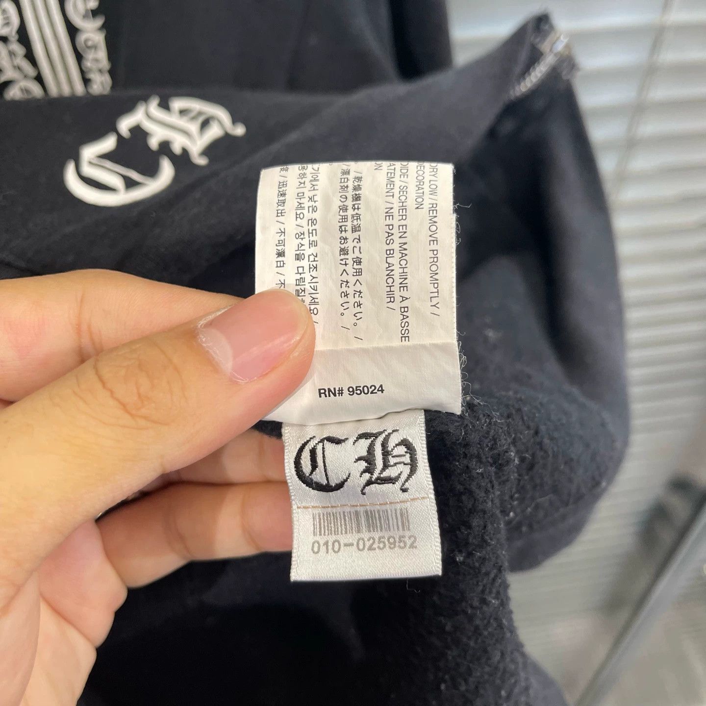 Chrome Hearts Chrome Hearts Black Triple Dagger Sanskrit Zip Jacket M Size US M / EU 48-50 / 2 - 8 Thumbnail