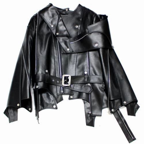 Comme des Garcons Comme Des Garcons Black vintage leather coat Size S / US 4 / IT 40 - 1 Thumbnail