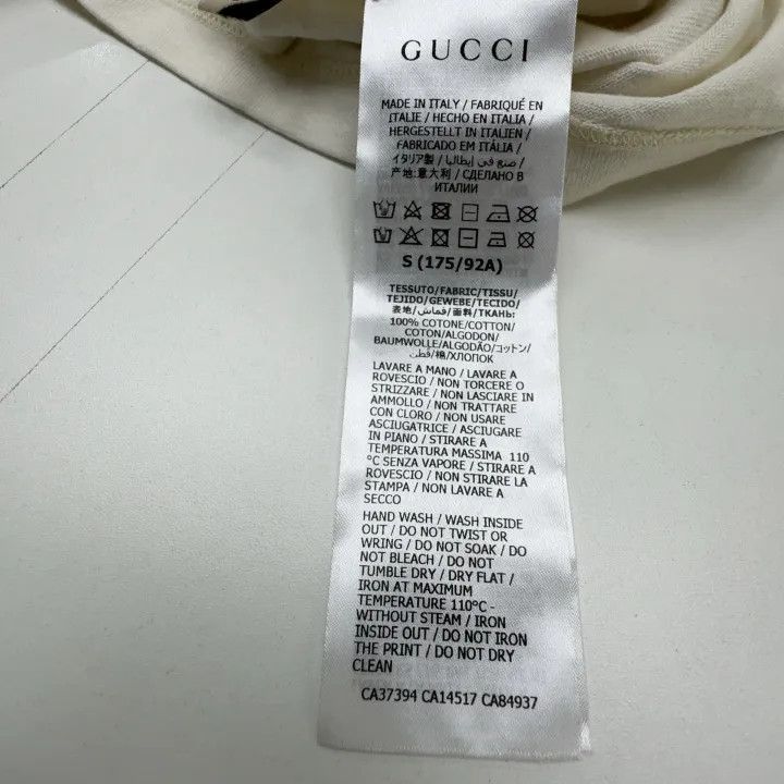 Gucci Gucci Gucci Striped Graphic Short Sleeve T-Shirt -2506 Size US S / EU 44-46 / 1 - 2 Thumbnail