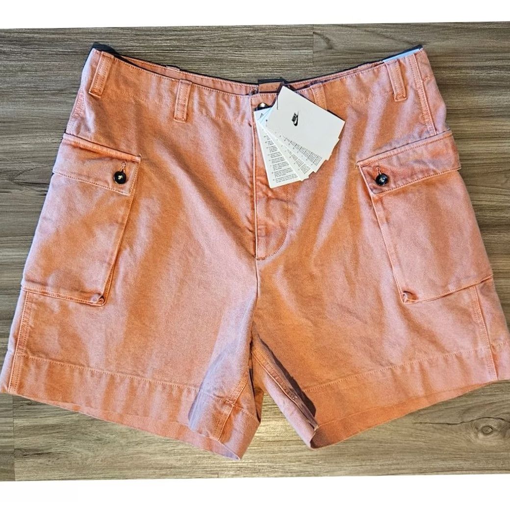Nike Nike Cargo Shorts Mens 34 Orange Cotton 6" Inseam NEW Life Canvas FZ6571-225 Size US 34 / EU 50 - 2 Thumbnail