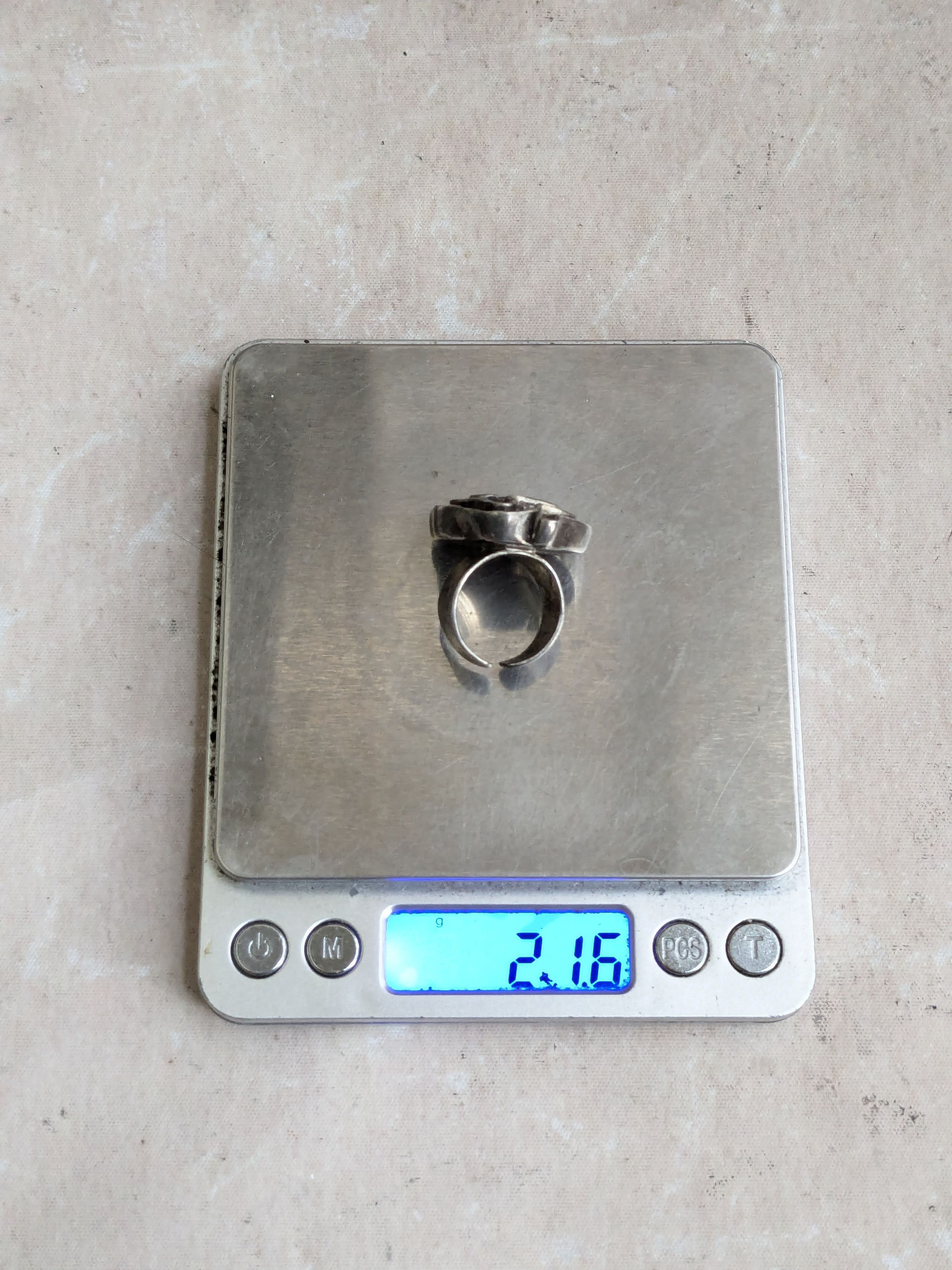 Sterling Silver Vintage Sterling Silver Ring Ilaria Floral Flower Cocktail Size ONE SIZE - 9 Thumbnail