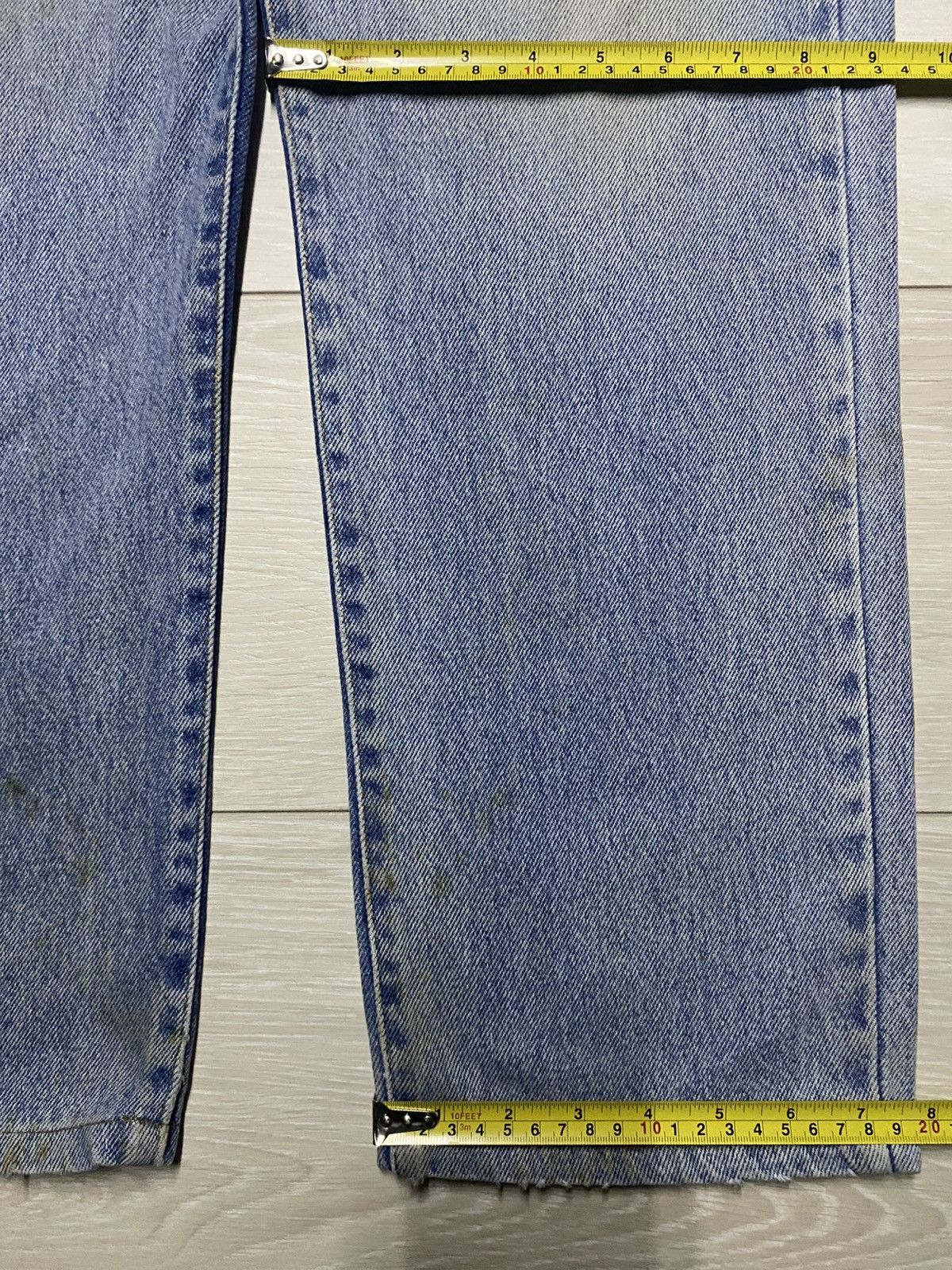 Maison Margiela Vintage 80s Liberto Made in Italy Denim Jeans Natural Fade Size US 30 / EU 46 - 19 Thumbnail