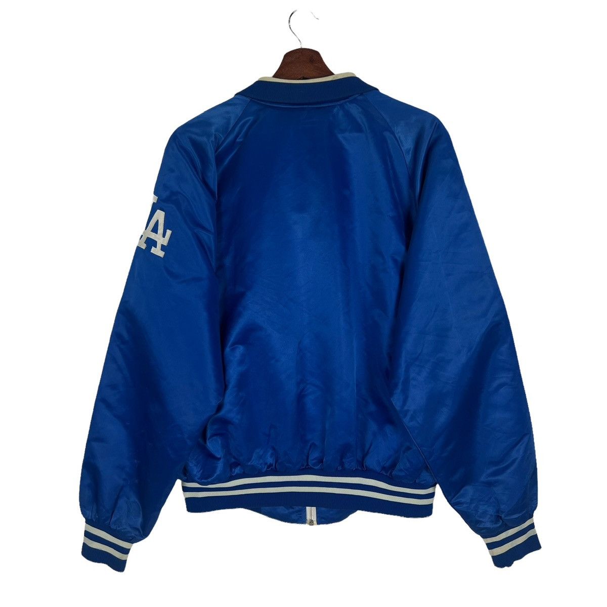 MLB Vintage La Dodgers Satin Baseball Jacket Size US L / EU 52-54 / 3 - 5 Thumbnail