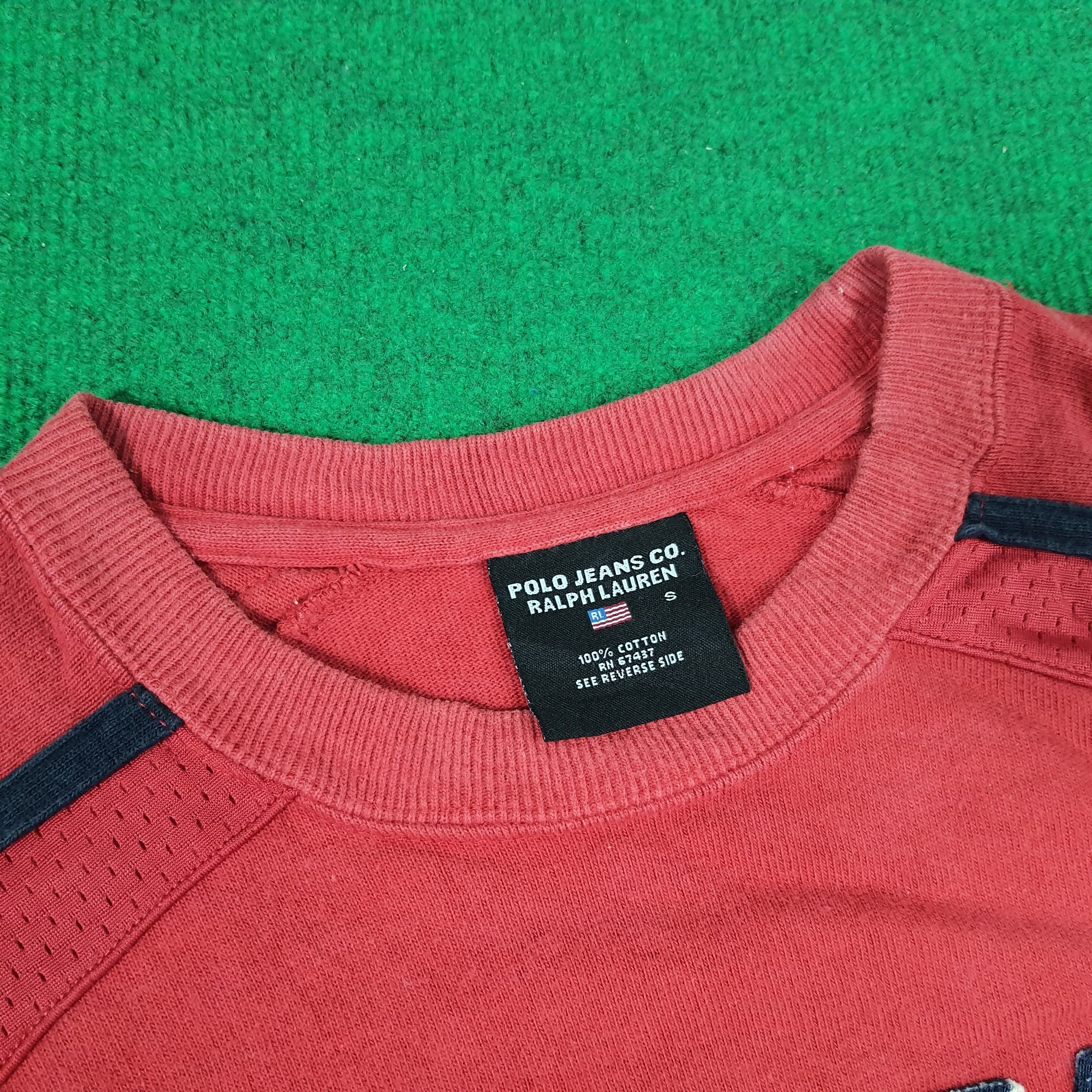 Polo Ralph Lauren × Vintage Vintage POLO JEANS Co. Ralph Lauren Sweatshirt Size US M / EU 48-50 / 2 - 5 Thumbnail