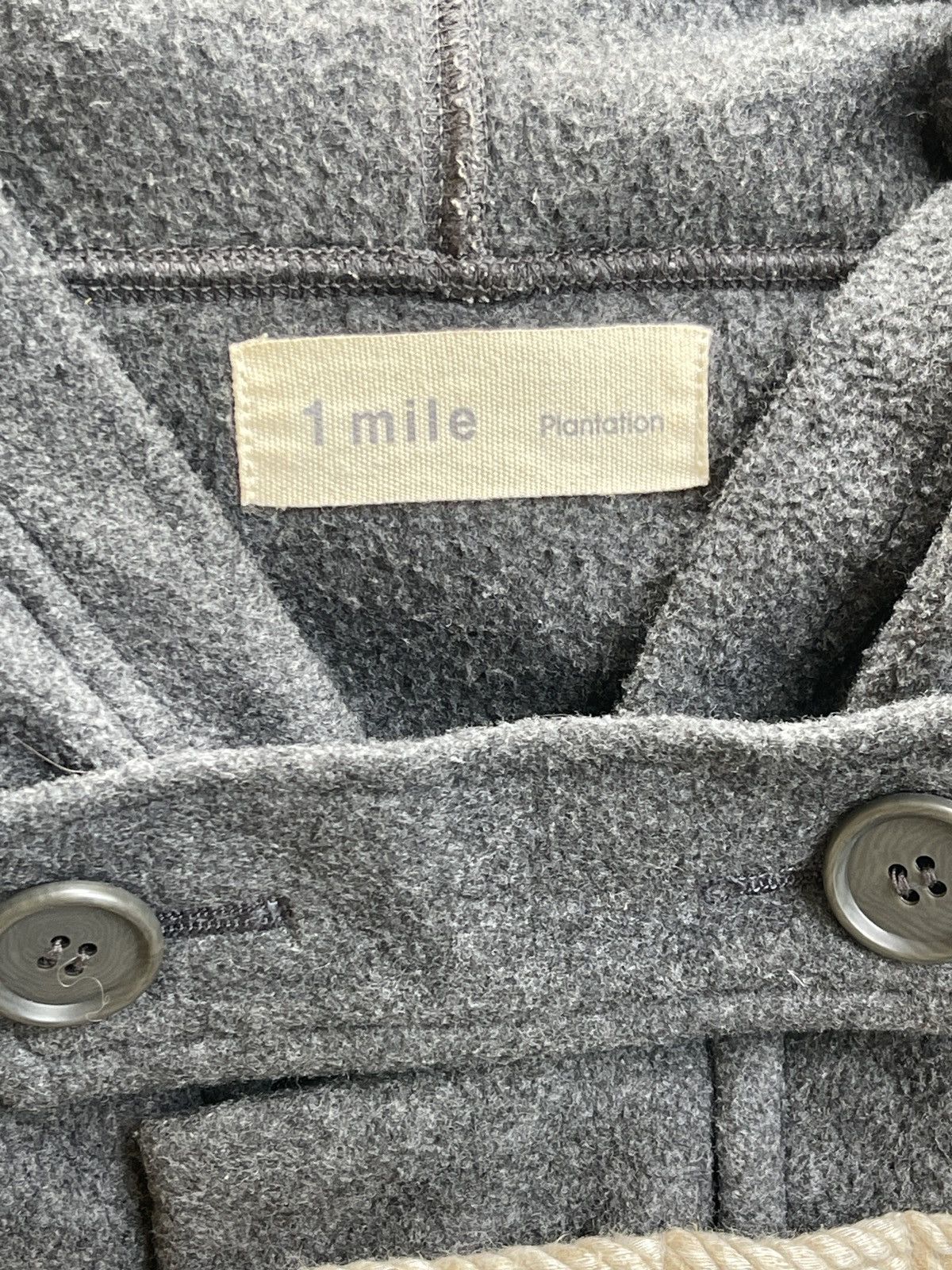 Issey Miyake Issey Miyake Plantation Duffle Coat Fleece Size US L / EU 52-54 / 3 - 9 Thumbnail