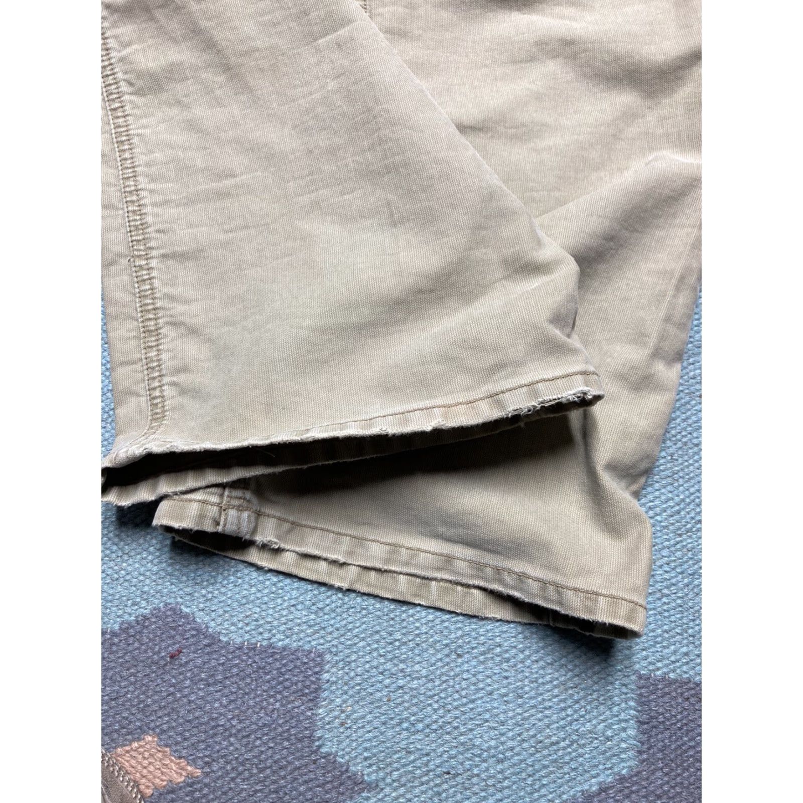 American Eagle Outfitters VINTAGE American Eagle military surplus pants Canvas Khaki Beige 31x30 EUC Mens Cotton Size US 31 - 3 Thumbnail