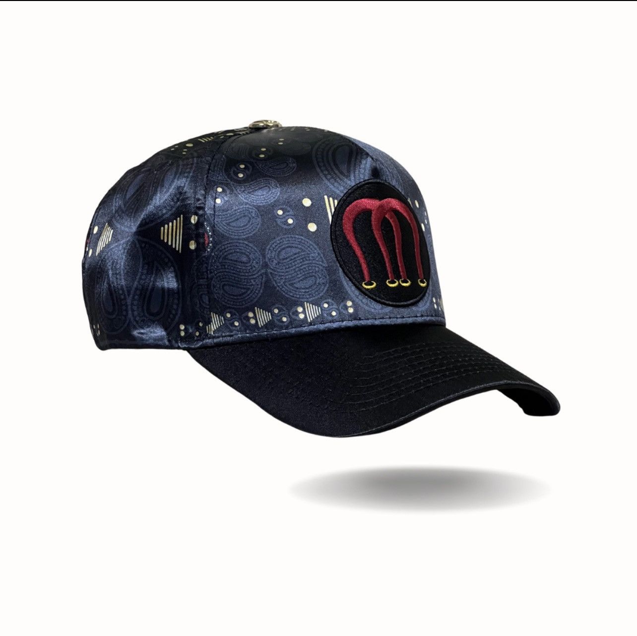 Other Magneche Bandana Design Cap - Triple Black Size ONE SIZE - 3 Thumbnail