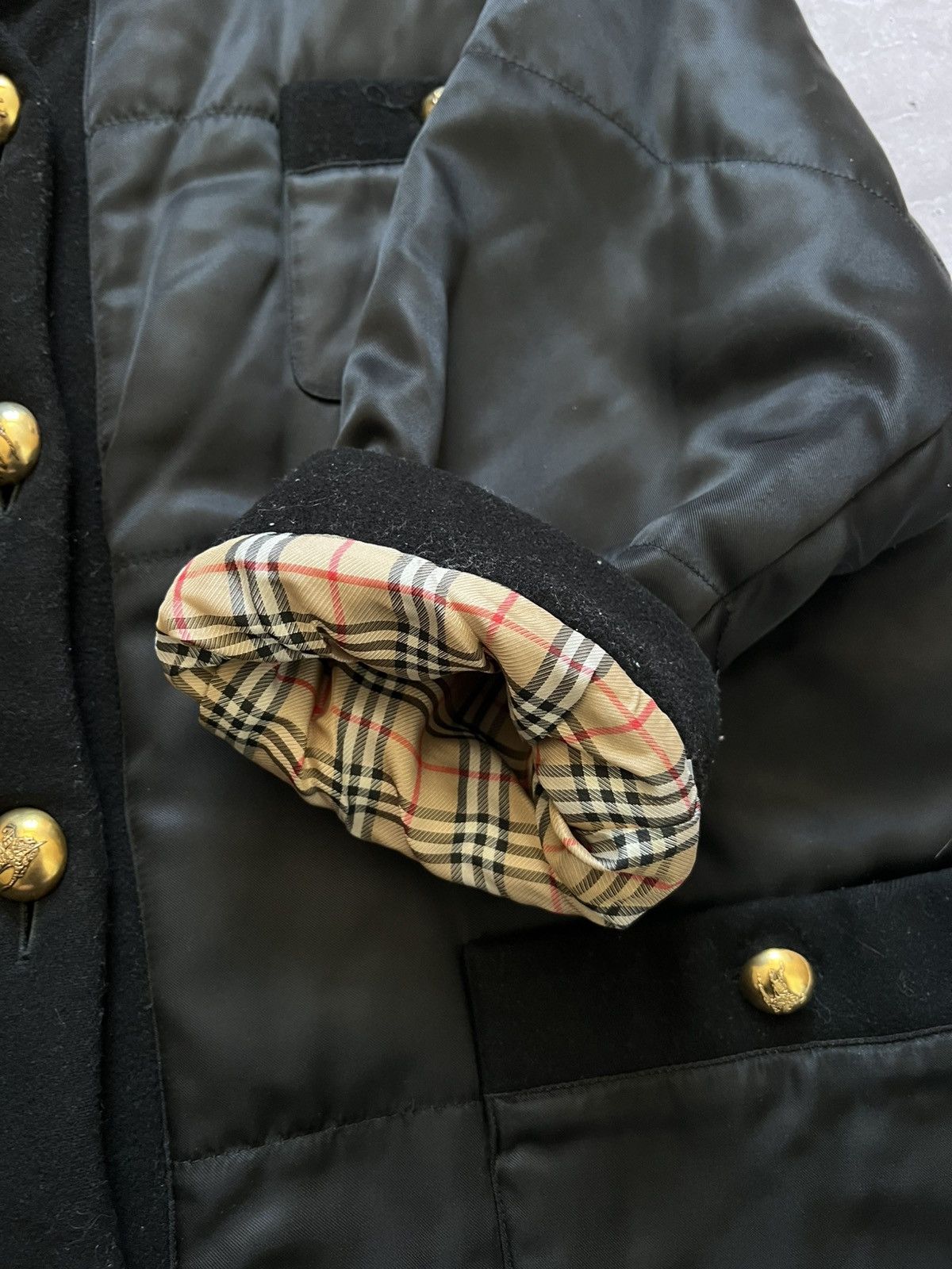 Burberry Burberrys Women's Quilted Jacket Nova Check Nylon Lining 44 Size M / US 6-8 / IT 42-44 - 8 Thumbnail