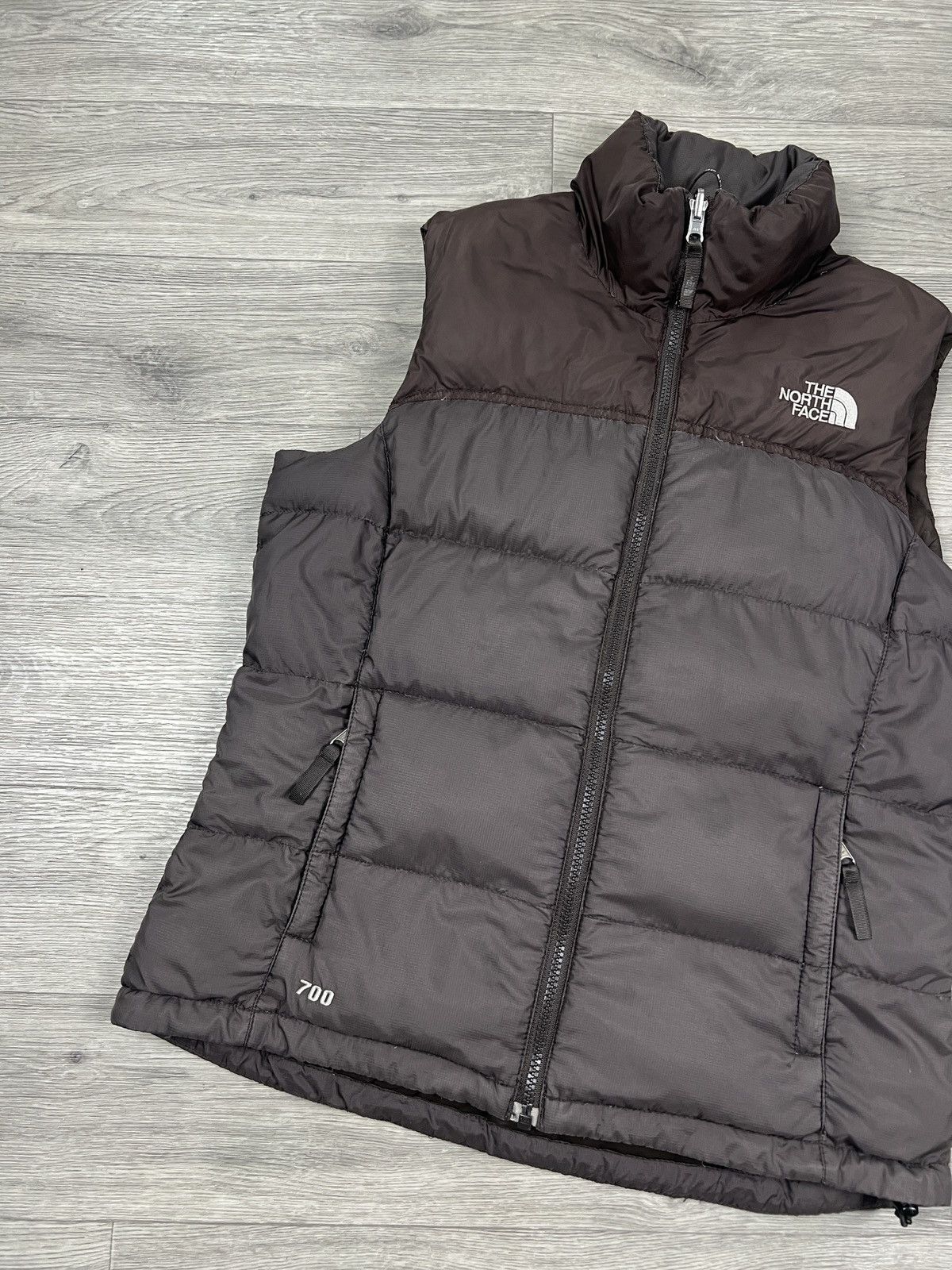 The North Face The North Face 700 Womens Nuptse Classic Vest Brunette Brown Size S / US 4 / IT 40 - 2 Thumbnail
