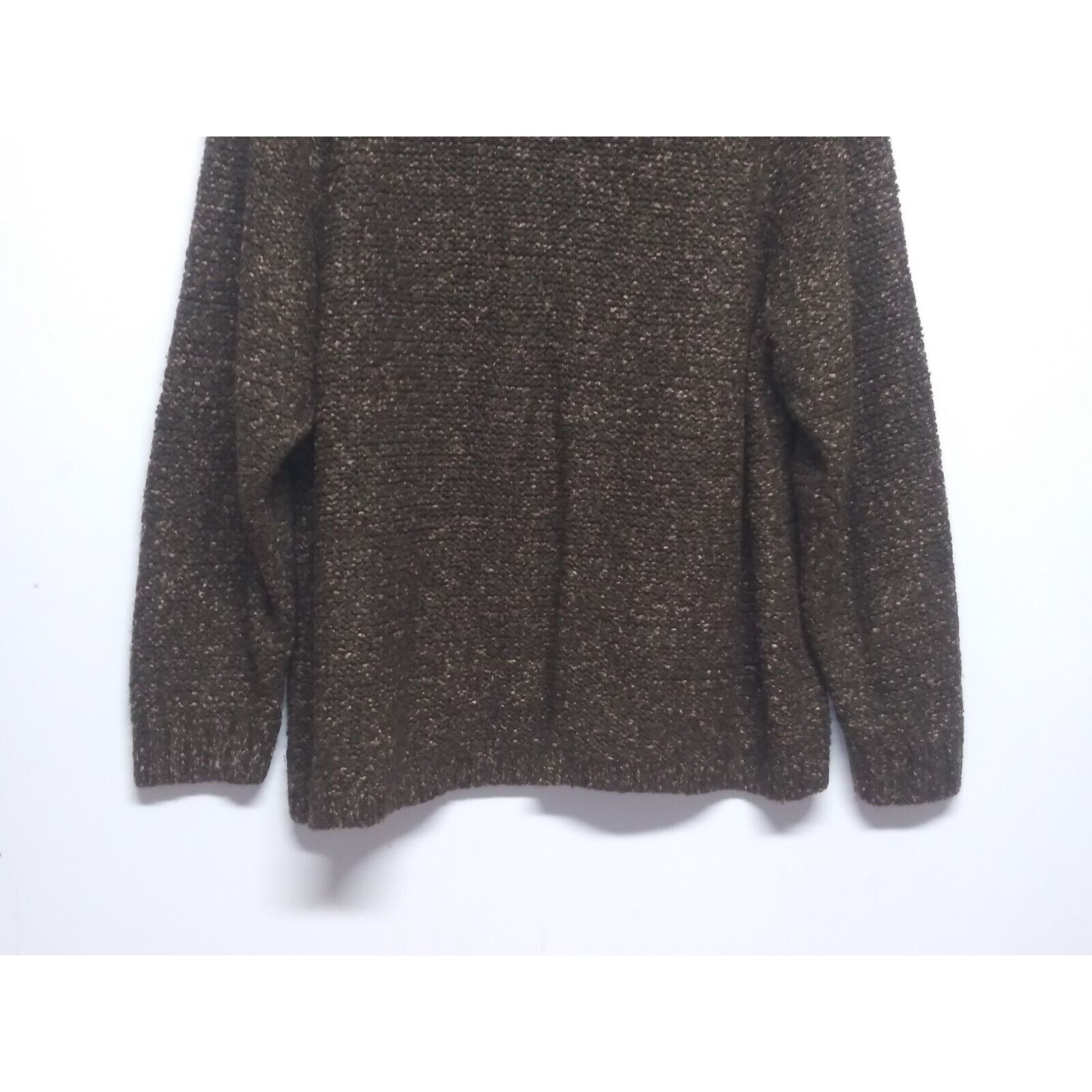 Vintage FASHION BUG Sweater Olive green 22/24W Chunky womens Size 3XL / US 20-22 - 9 Thumbnail