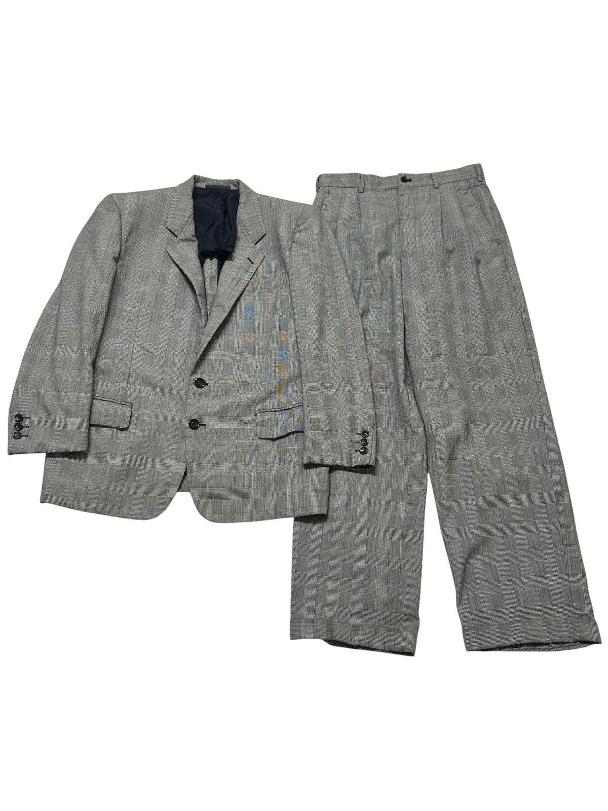 420 90s Comme Des Garcons Homme Deux vintage suit men gray