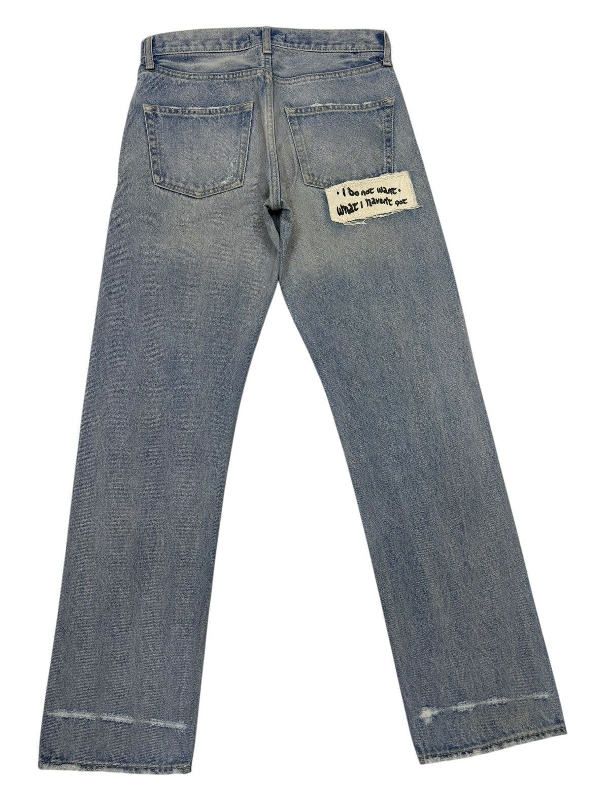 If Six Was Nine Moussy 🇯🇵 Patches Slim Fit Distressed Denim Jeans Size US 30 / EU 46 - 4 Thumbnail