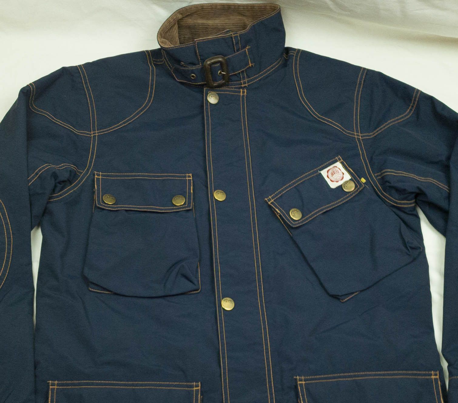 Other Joules mens jacket coat zip cotton size S-M (label S) Size US S / EU 44-46 / 1 - 3 Thumbnail