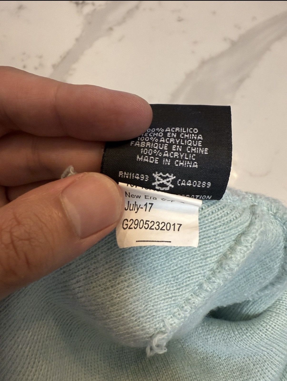 Supreme Supreme New Era Mint Beanie July 2017 Size ONE SIZE - 4 Thumbnail