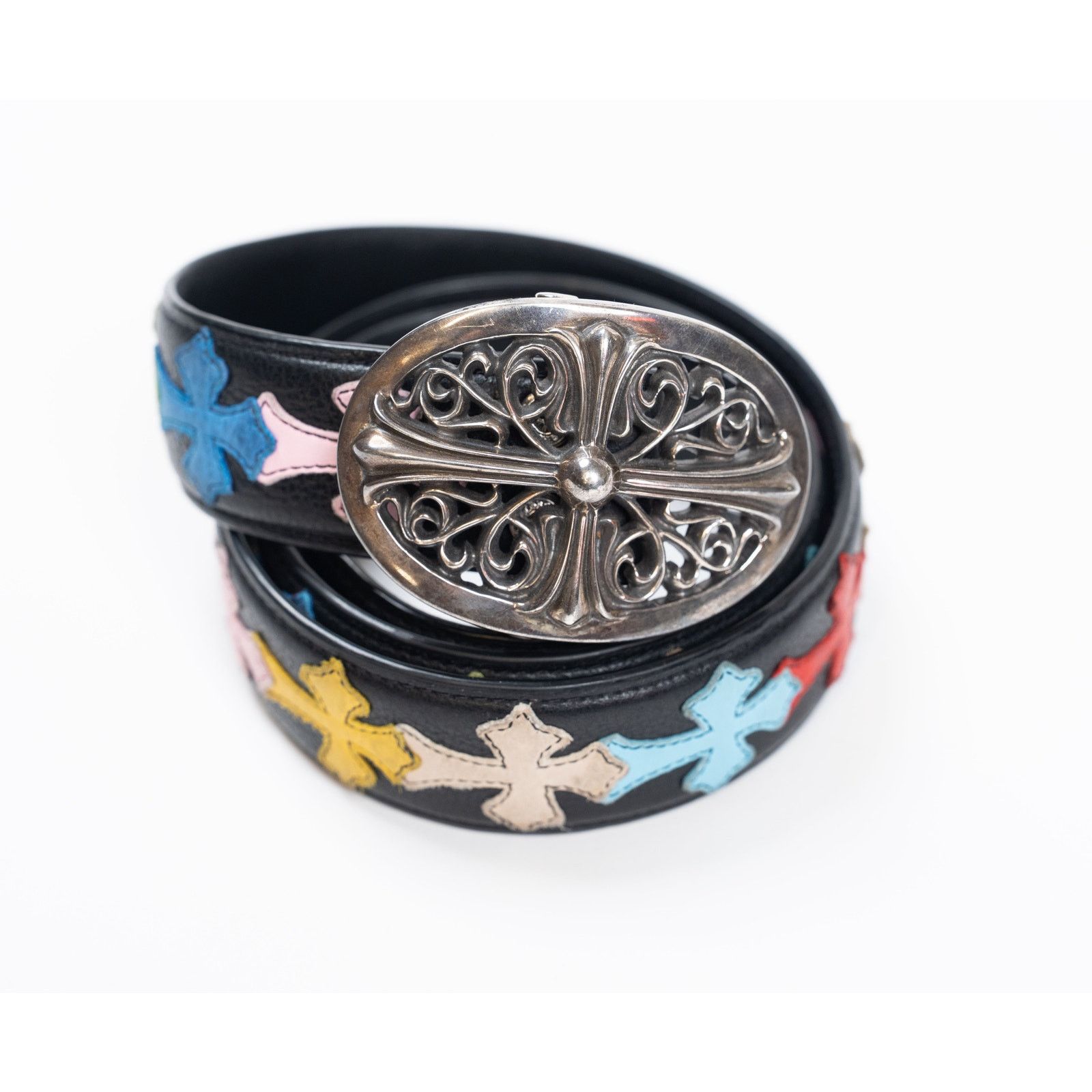 Chrome Hearts Silver Oval Belt Buckle Size ONE SIZE - 5 Thumbnail
