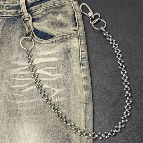 Jewelry Haseki x Iriki Punk Waist Pants Chain Wallet Chain Keychain Size ONE SIZE - 3 Thumbnail