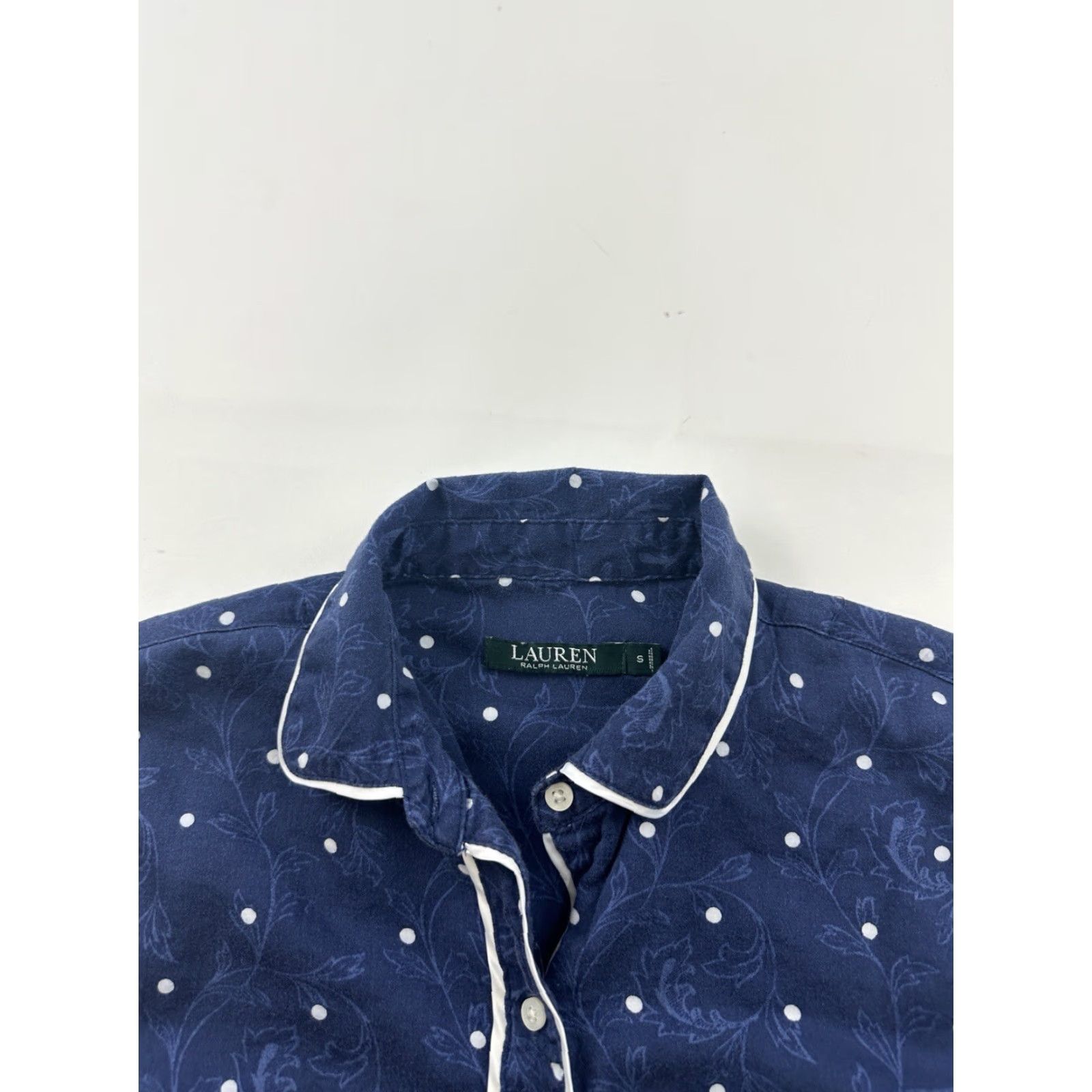 Ralph Lauren Ralph Lauren Shirt Womens Small Polka Dot Long Sleeve Button Up LRL Size S / US 4 / IT 40 - 3 Thumbnail