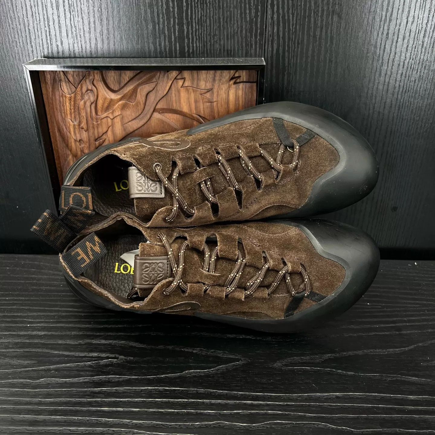 Loewe LOEWE Grip Dark Brown Suede Climbers 40 2x Worn Size US 9.5 / EU 42-43 - 7 Thumbnail