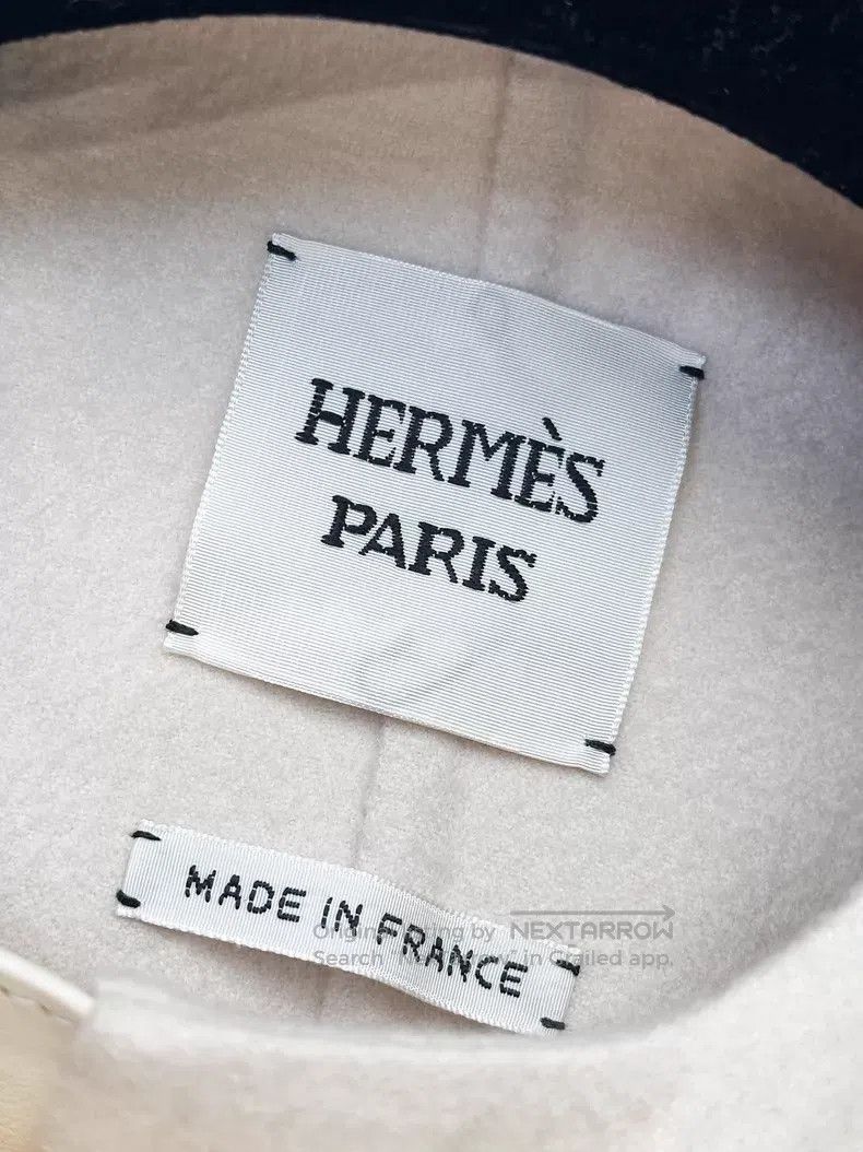 Hermes Hermes Beige Long Cashmere Coat Jacket Size XXS / US 00 / IT 34 - 4 Thumbnail