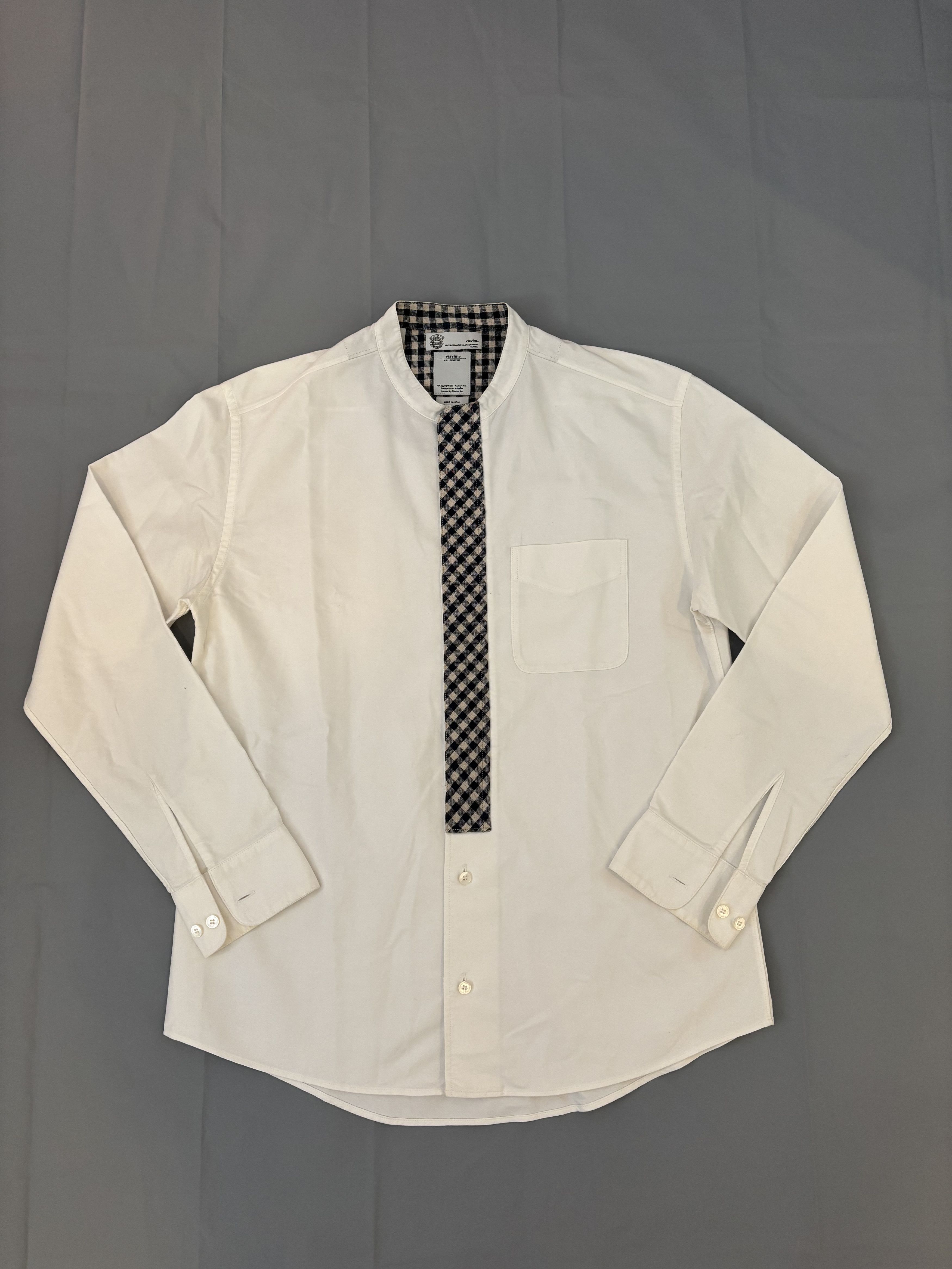Visvim Chemise blanche manche longue Visvim en tbe Size US S / EU 44-46 / 1 - 1 Thumbnail