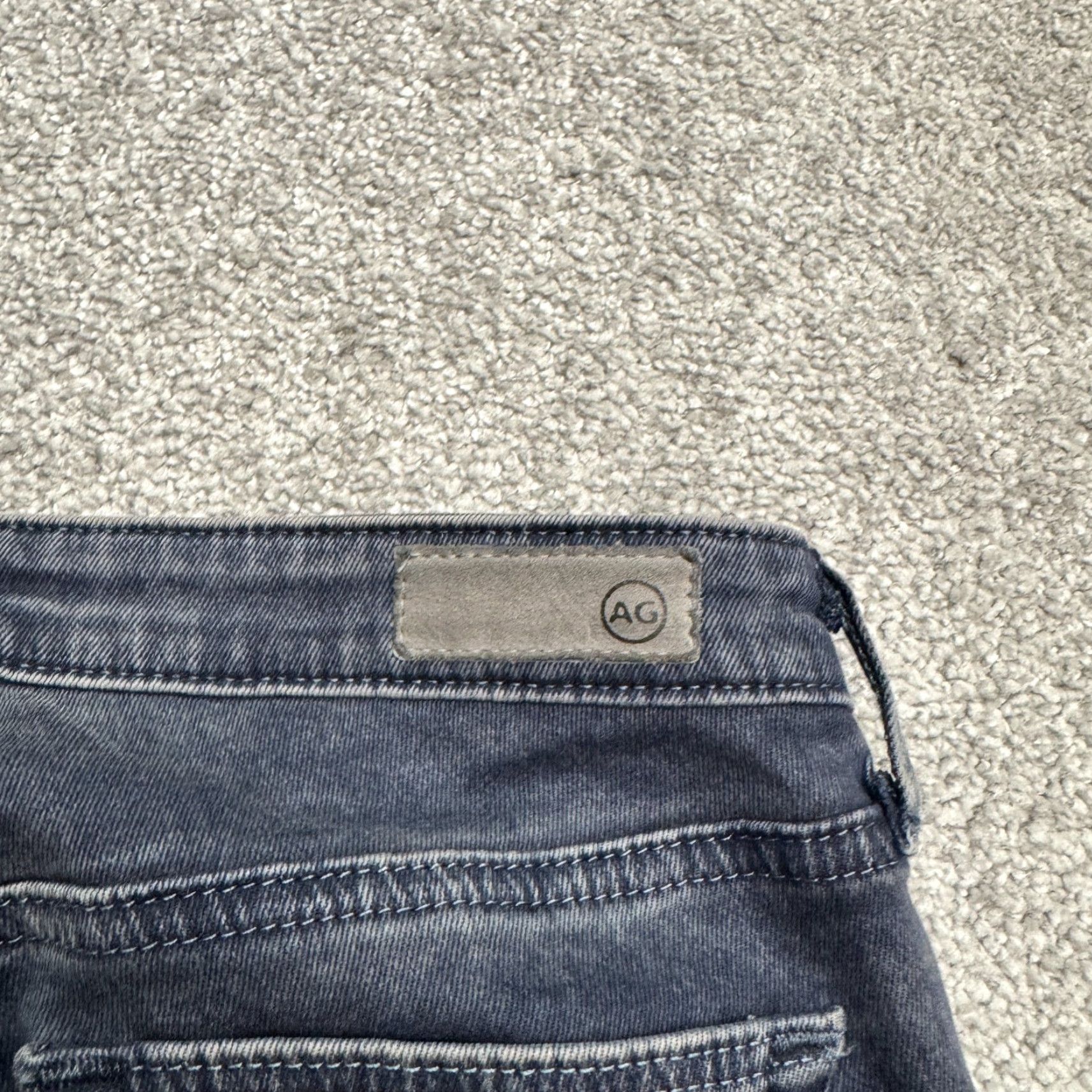Denime AG Adriano Goldschmied Skinny Jeans Womens 25 Blue Denim Stretch City Streetwear Size 42" / US 20 - 7 Thumbnail