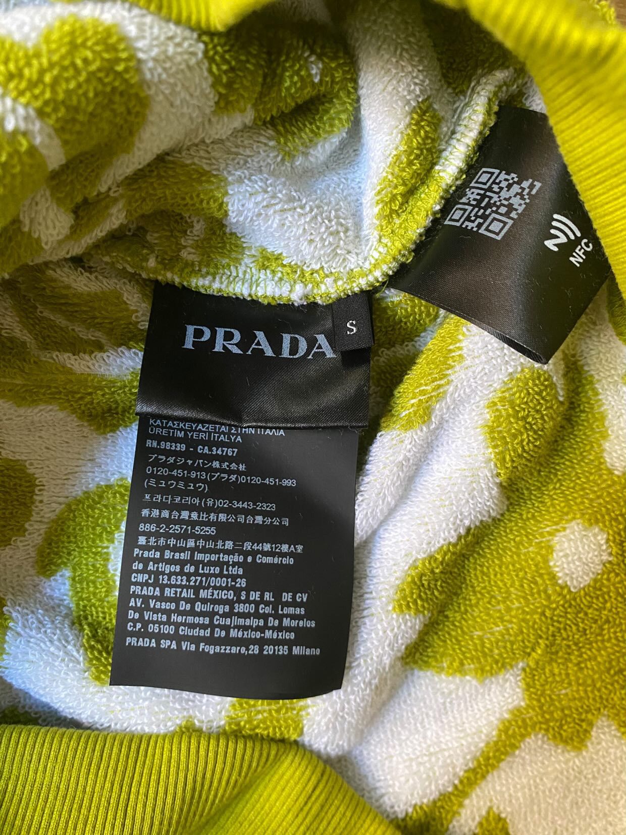 Prada Prada Oversize Terry Hoodie Size US S / EU 44-46 / 1 - 11 Thumbnail