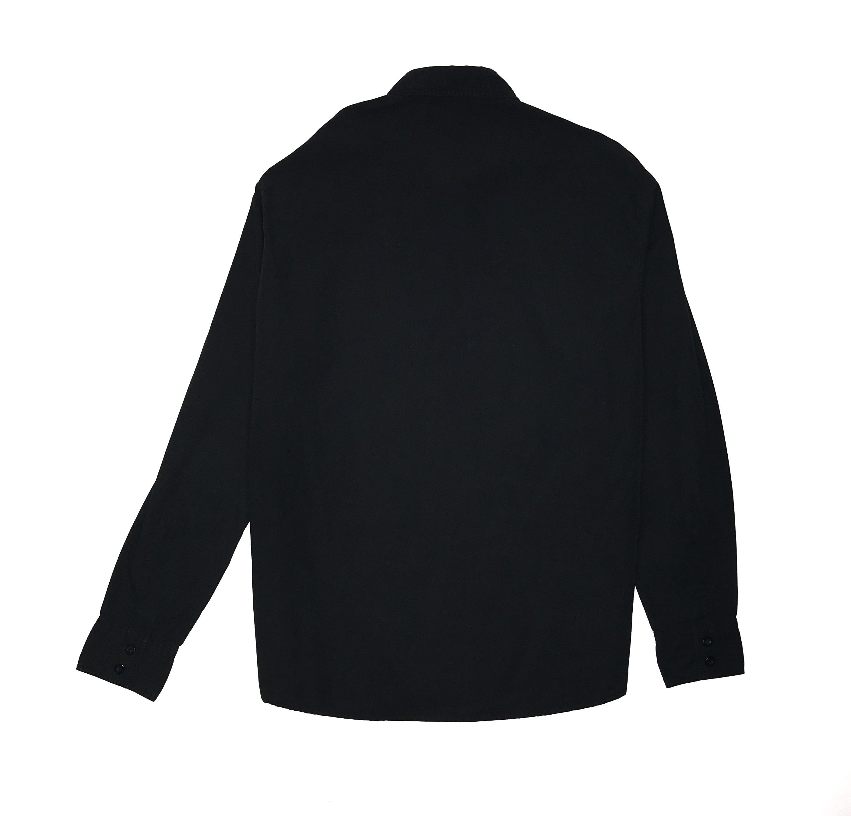 Dolce & Gabbana Dolce&Gabbana Vintage Mens Button Up Shirt Black Size US M / EU 48-50 / 2 - 2 Thumbnail