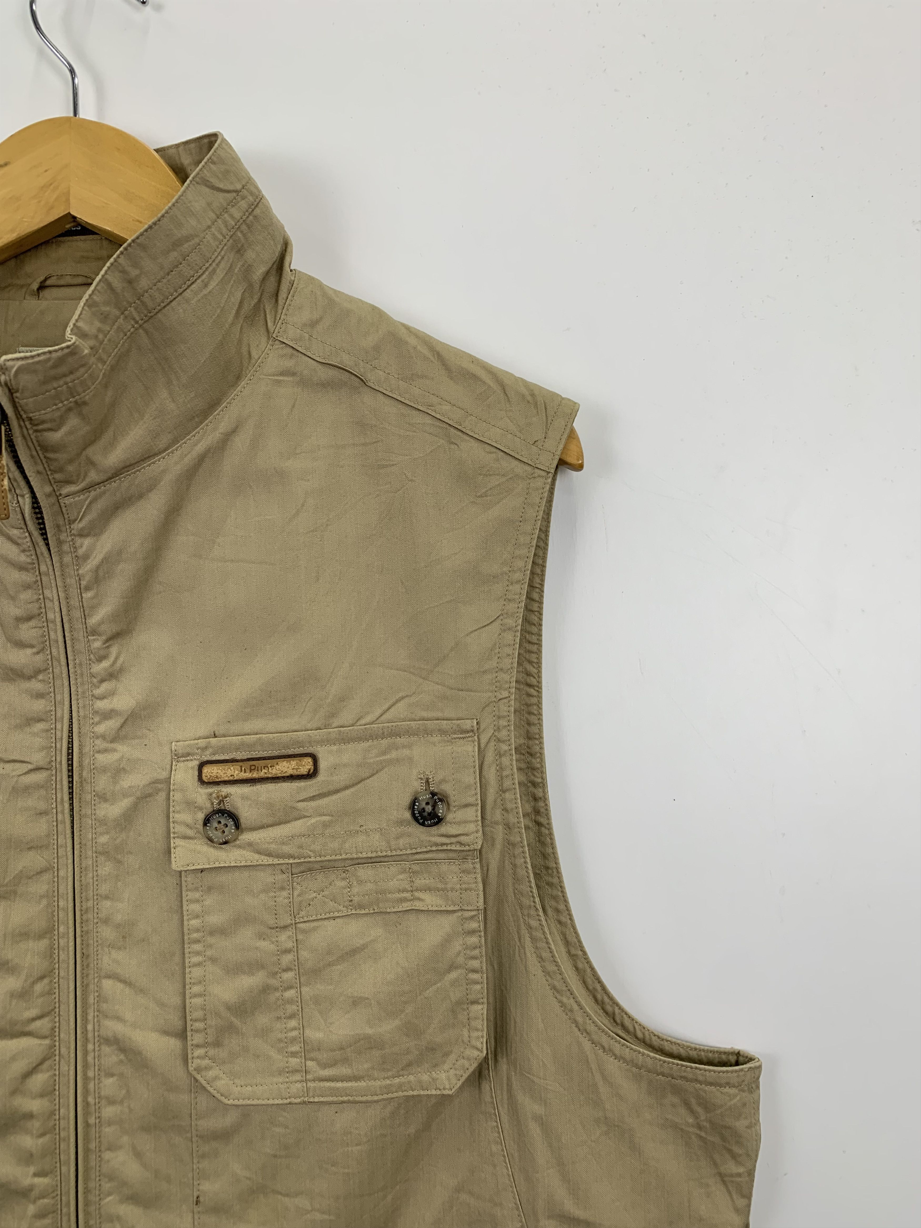 Hush Puppies Vintage Hush Puppies Tactical Zipper Jacket J0904 Size 40R - 5 Thumbnail