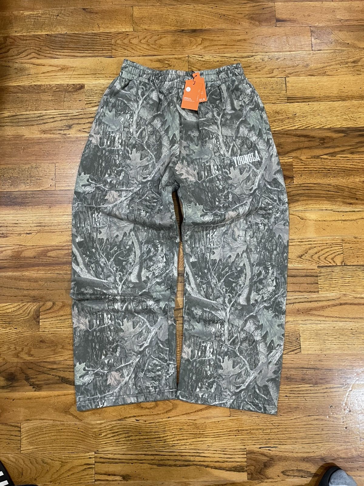 YoungLA YoungLA Tree Camo Sweats Size US 34 / EU 50 - 1 Thumbnail
