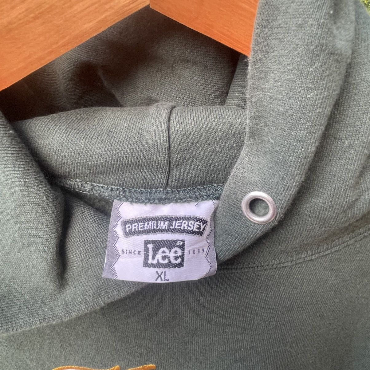 Lee 🔥Vintage 90s Lee Riders Embroidered Spellout Pullover Hoodie Size US L / EU 52-54 / 3 - 10 Thumbnail