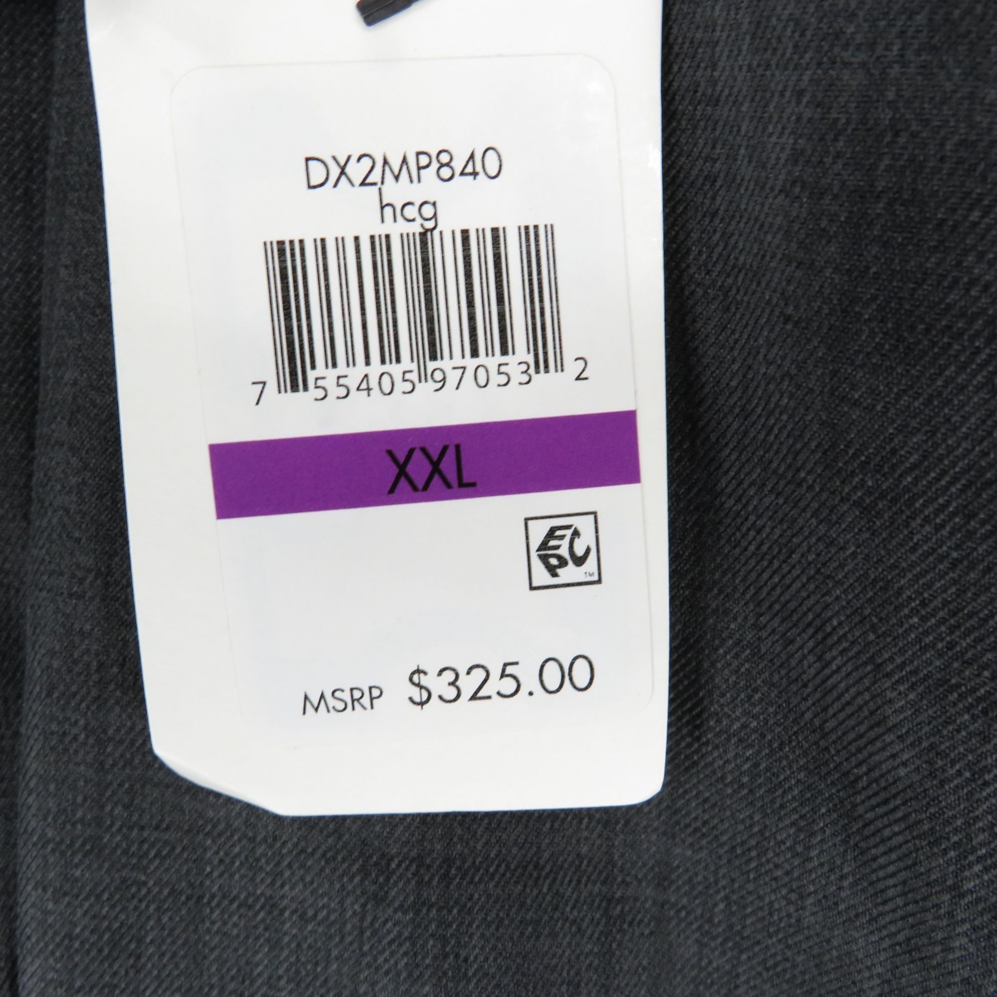 DKNY DKNY Men's Charcoal Gray Hooded Parka Water Resistant Coat X Size US XXL / EU 58 / 5 - 6 Thumbnail