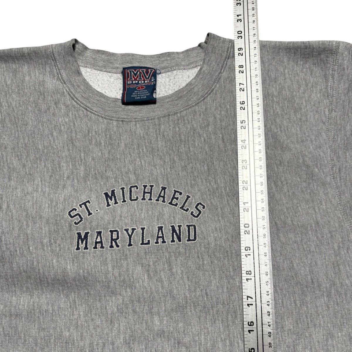 Other Vintage 90s MV Sport Reverse Weave St Micheal Sweatshirt L Size US L / EU 52-54 / 3 - 5 Thumbnail