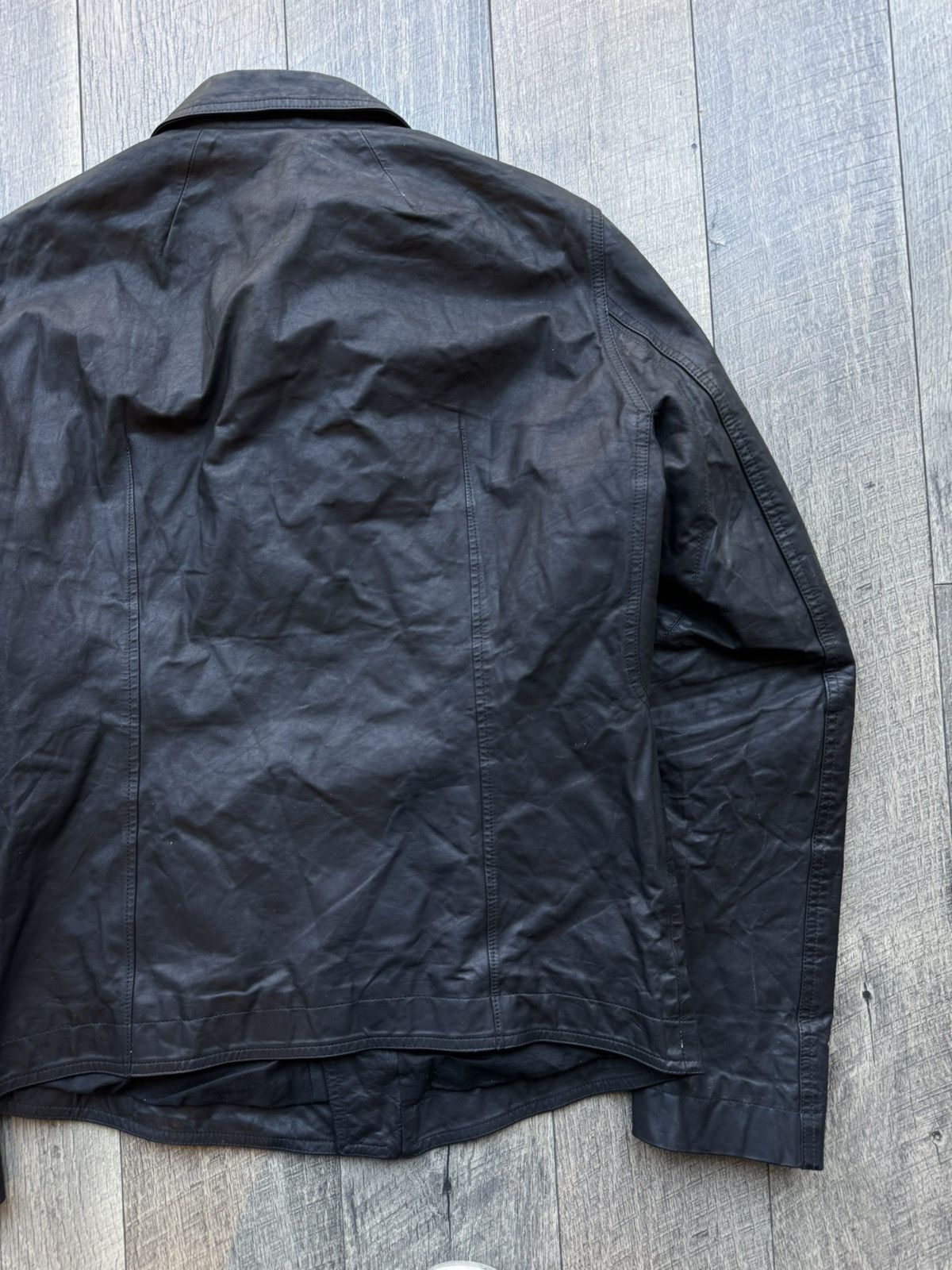 Rick Owens Drkshdw Rick Owens SS16 “Cyclops” zipper stooges leather jacket - 42 Size US M / EU 48-50 / 2 - 9 Thumbnail