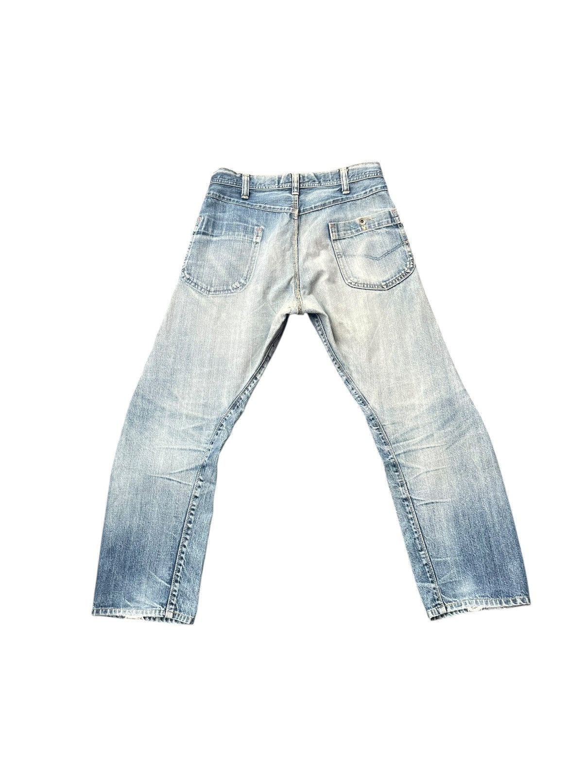 Lee Vintage Lee Distresed Denim Size US 31 - 6 Thumbnail