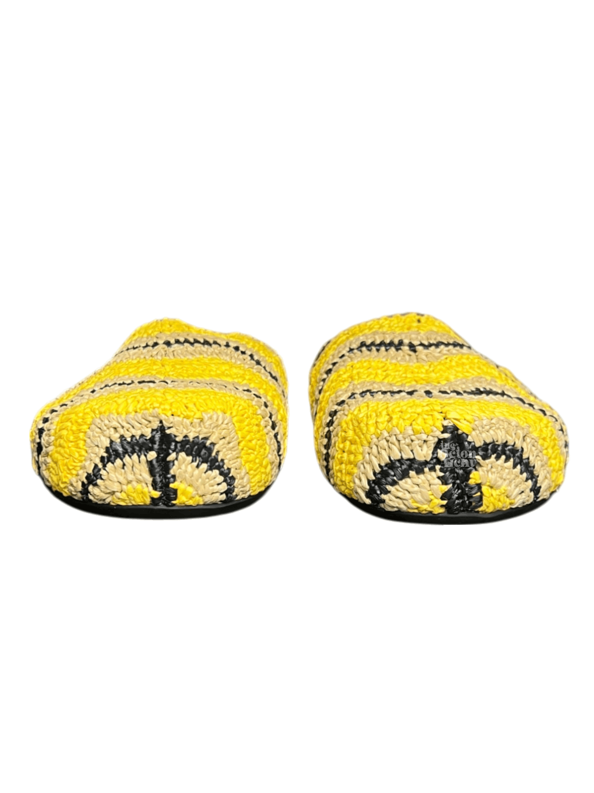 Marni × No Vacancy Inn No Vacancy Inn x Marni Sabot Raffia Mules Blue Size US 12 / EU 45 - 3 Thumbnail