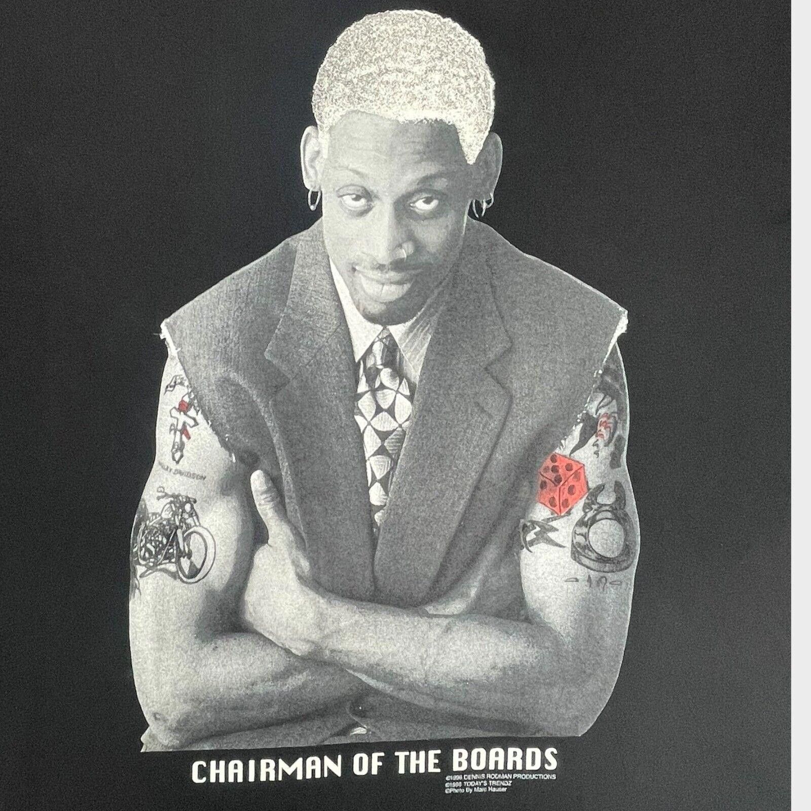 Designer 1996 Dennis Rodman Glow in the Dark Tee Size US L / EU 52-54 / 3 - 8 Thumbnail