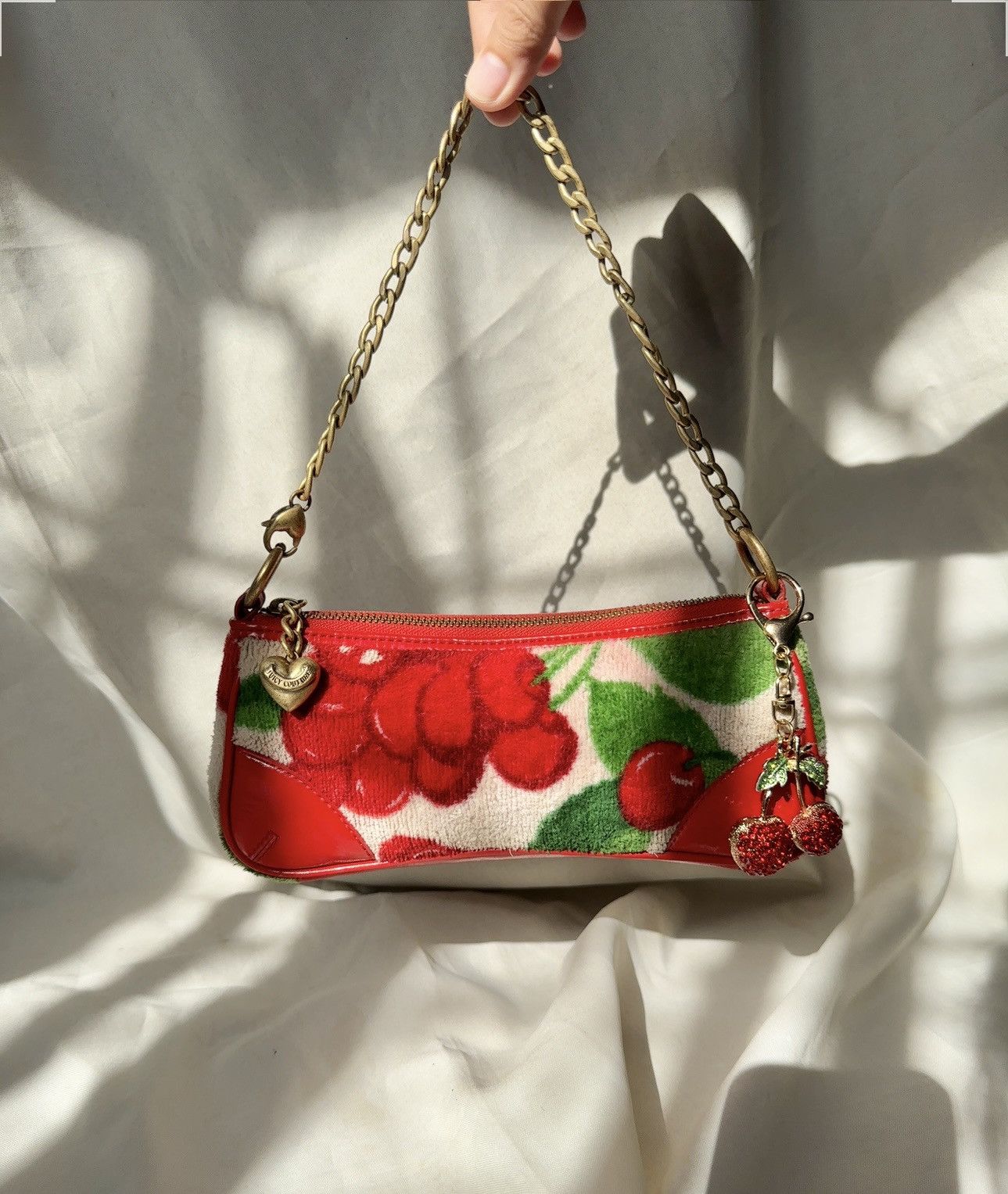 Newest JUICY COUTURE VINTAGE MINI POCHETTE BAG PURSE