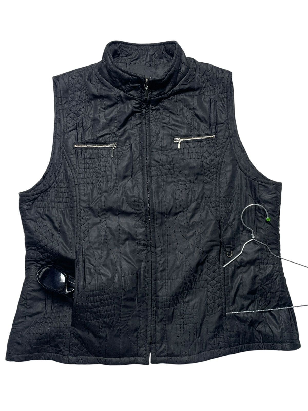 If Six Was Nine 2000’s Flohlich - Multizip Textured Vest Size US M / EU 48-50 / 2 - 7 Thumbnail
