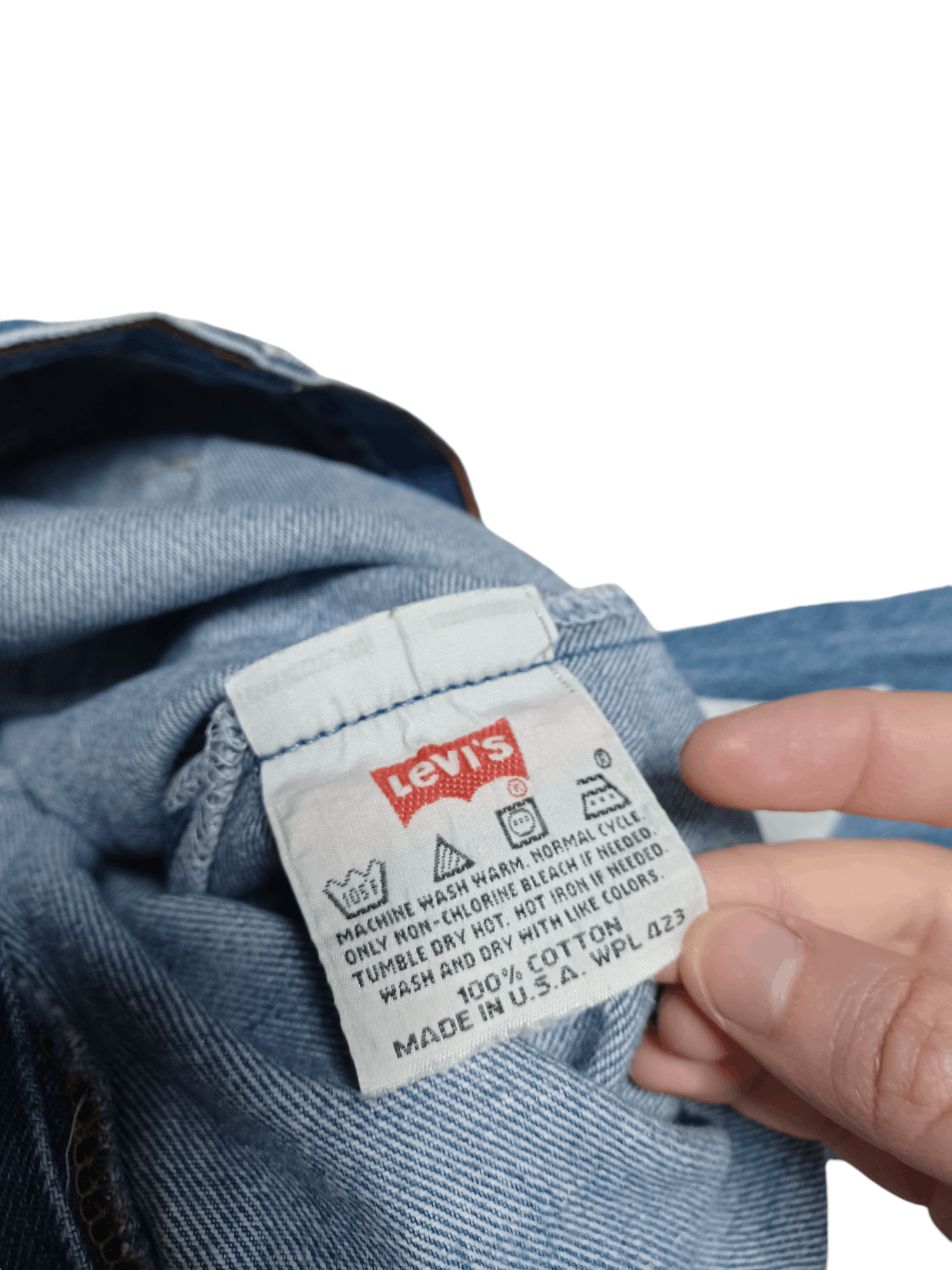 Levi's Vintage Clothing LEVIS 501 VINTAGE 90S MADE IN USA W34 L30 JEANS DENIM Size US 34 / EU 50 - 7 Thumbnail