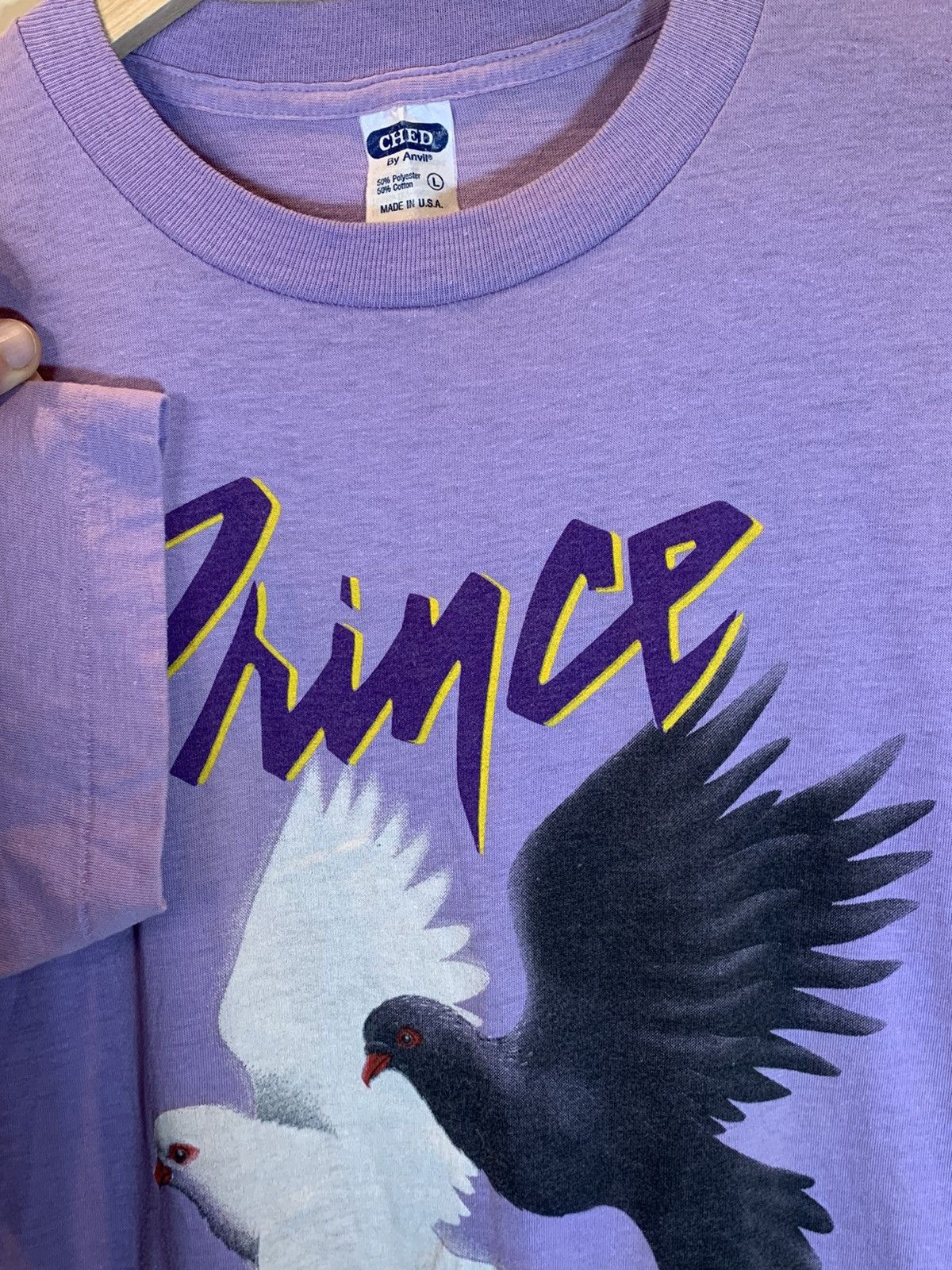 Band Tees RARE* Vintage 1984 Prince The Revolution Single Stitch Shirt Size US L / EU 52-54 / 3 - 5 Thumbnail