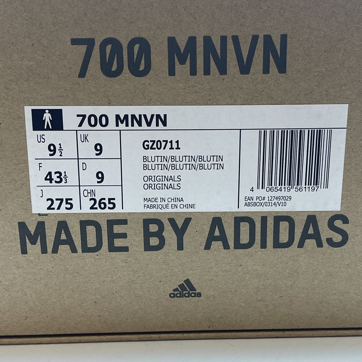 Adidas Yeezy boost 700 blue tint Size US 9.5 / EU 42-43 - 9 Thumbnail