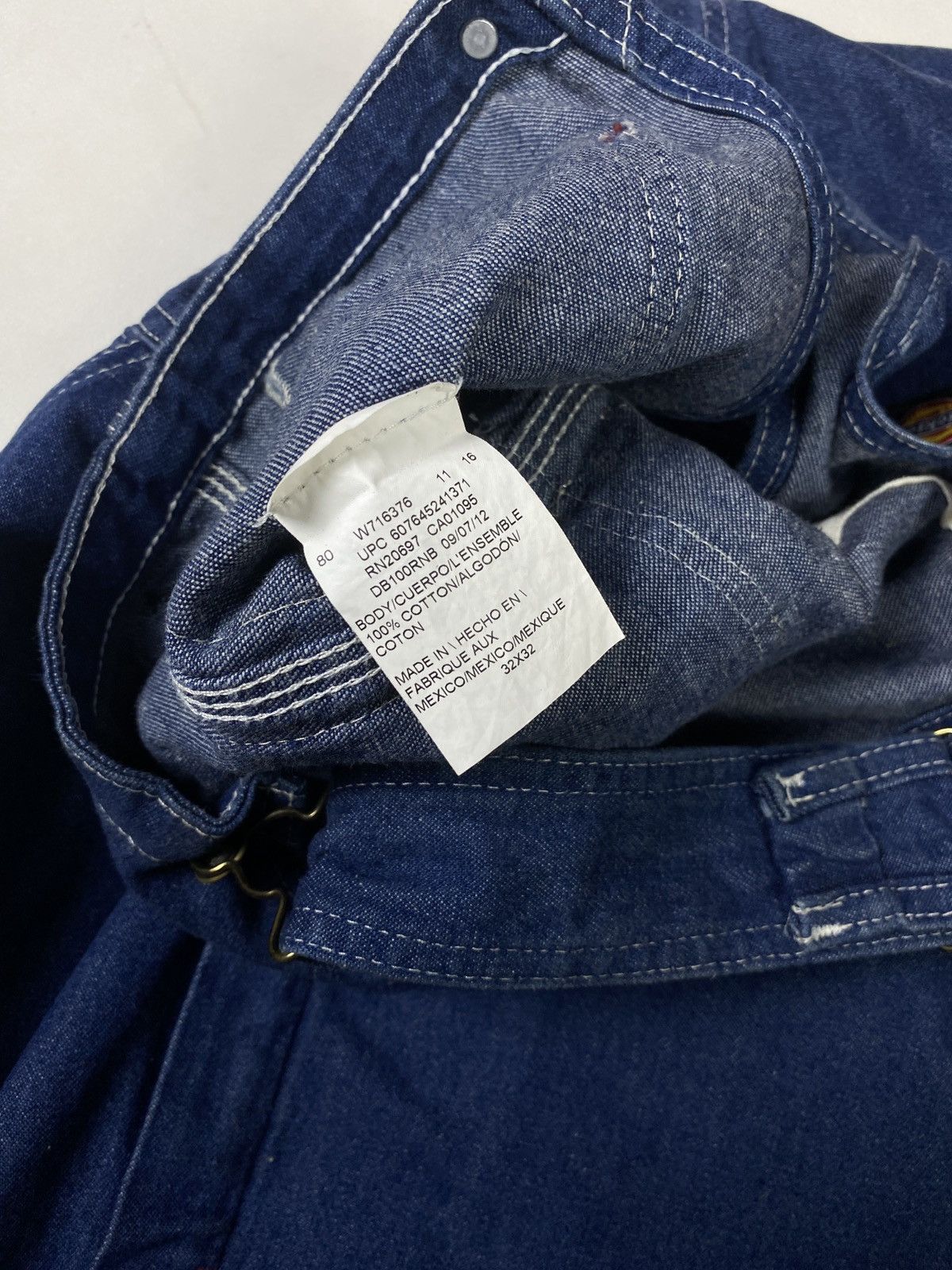 Dickies DICK*ES - DB 100 RNB OVERALL BLACK LABEL Size US 32 / EU 48 - 5 Thumbnail