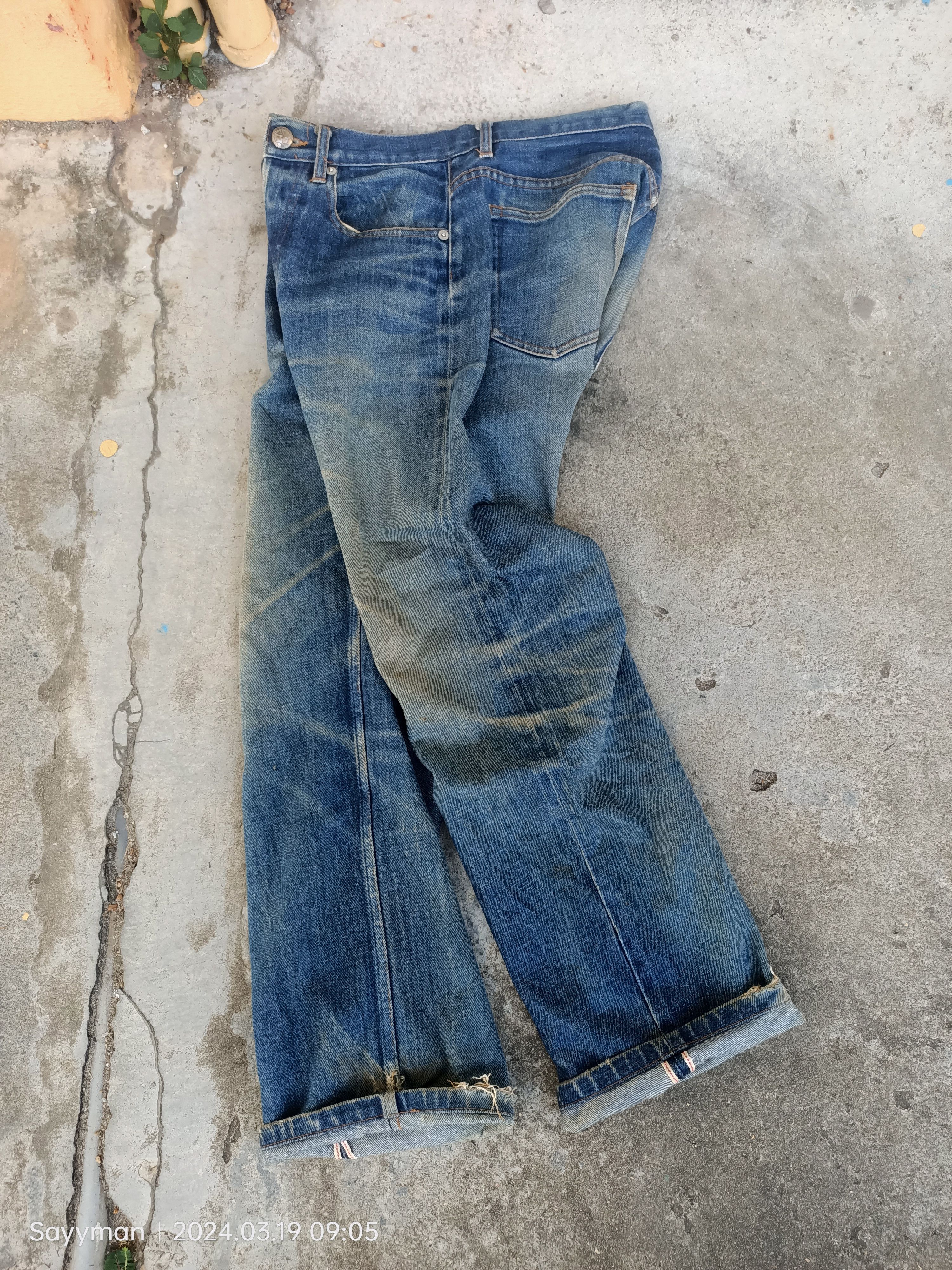 A.P.C. 💢 Selvedge Vintage A.P.C Faded Blue Jeans Size US 28 / EU 44 - 1 Thumbnail