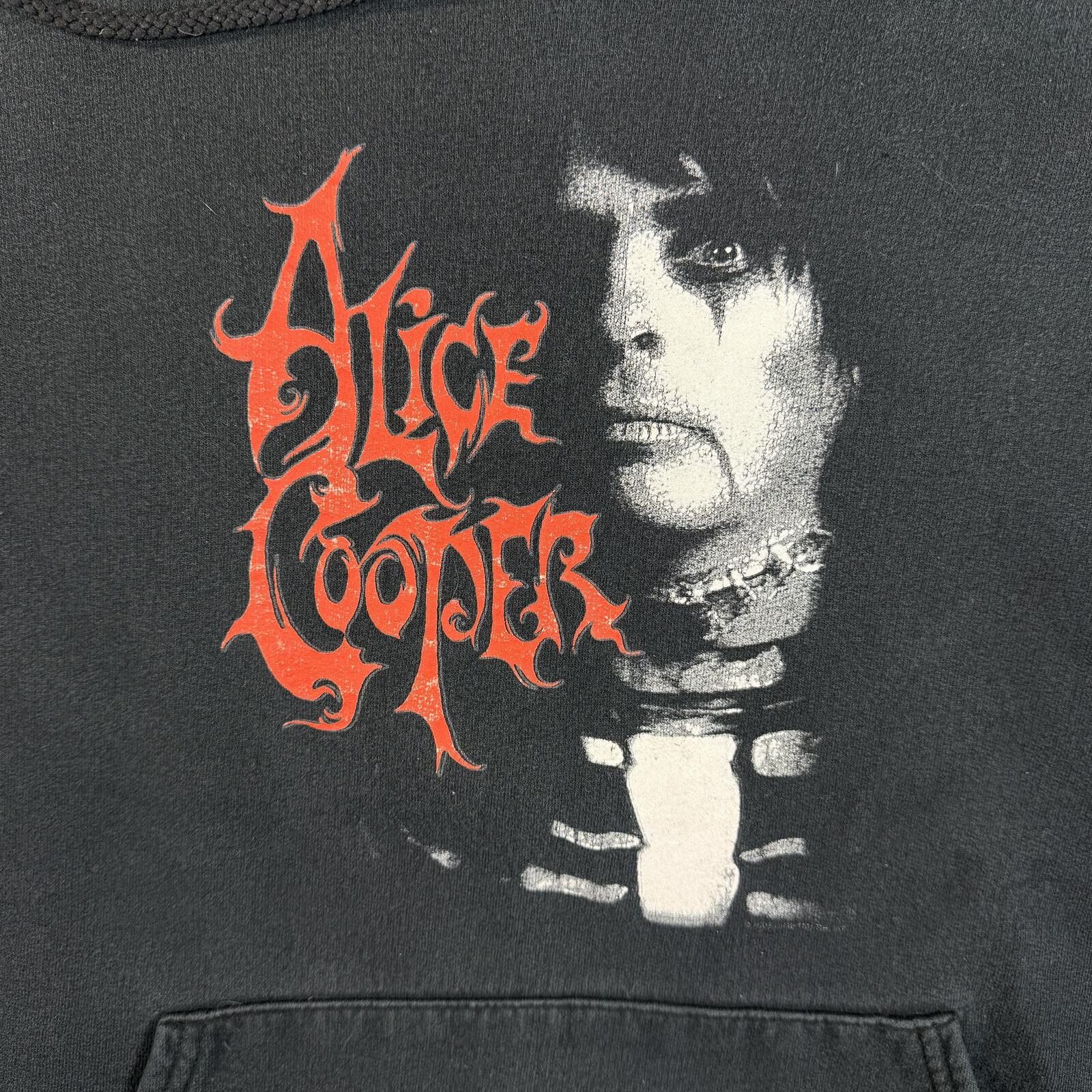 Hanes Vintage Alice Cooper Welcome To My Nightmare Hoodie Size US L / EU 52-54 / 3 - 2 Thumbnail