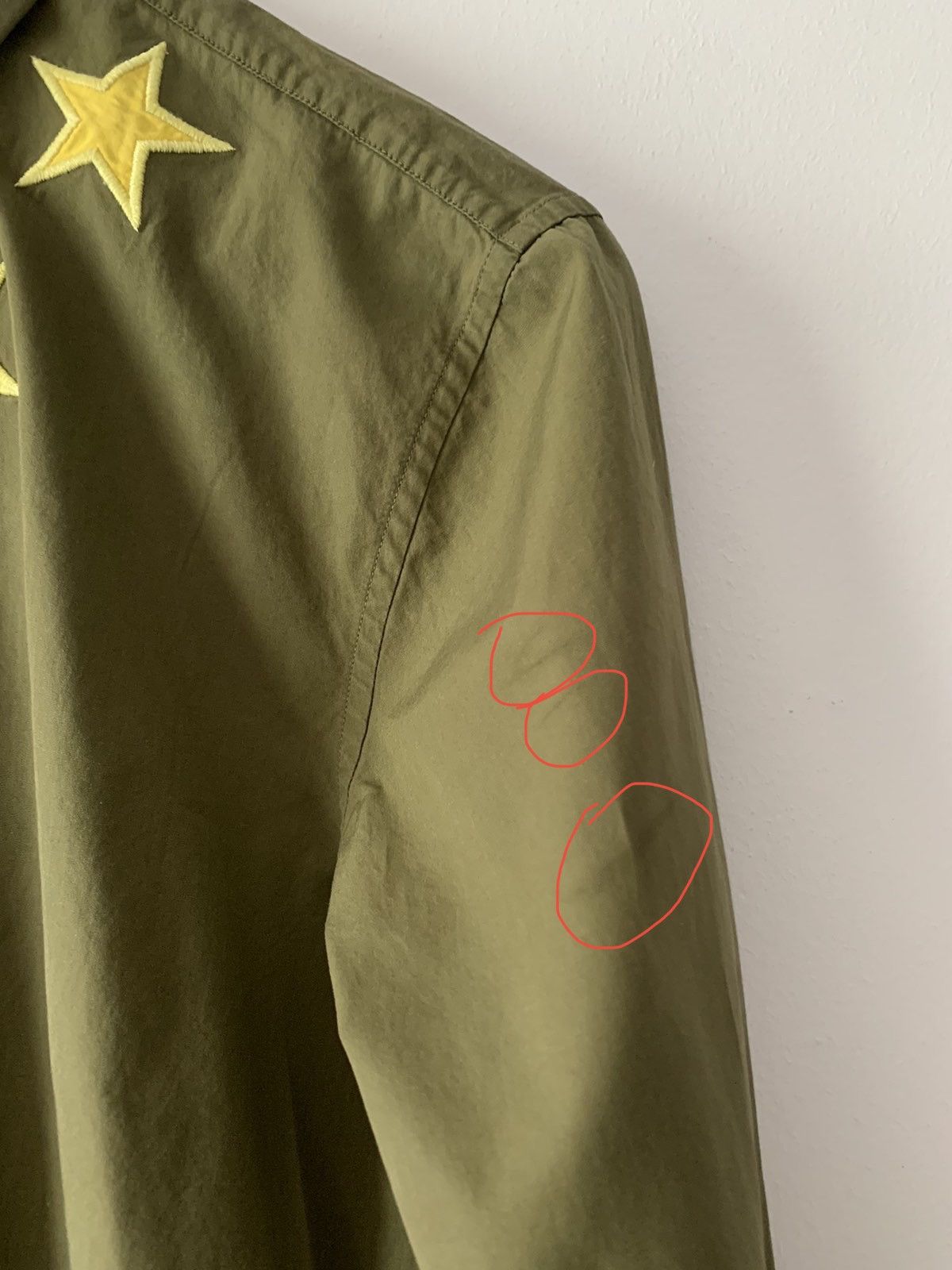 Givenchy Givenchy Star Embroidered Shirt Size US M / EU 48-50 / 2 - 11 Thumbnail