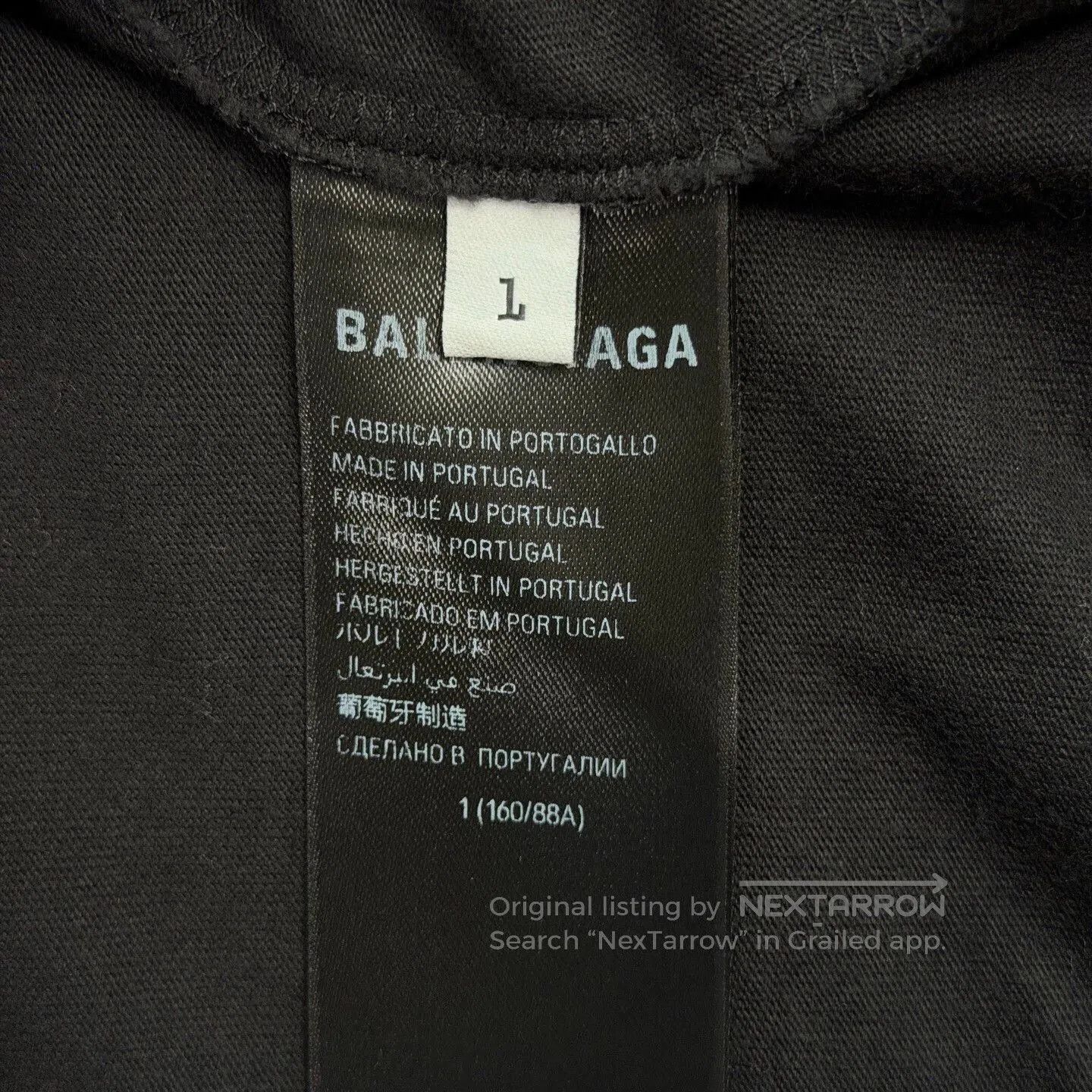 Balenciaga Black Short Sleeve Graphic T-Shirt. Size US S / EU 44-46 / 1 - 4 Thumbnail