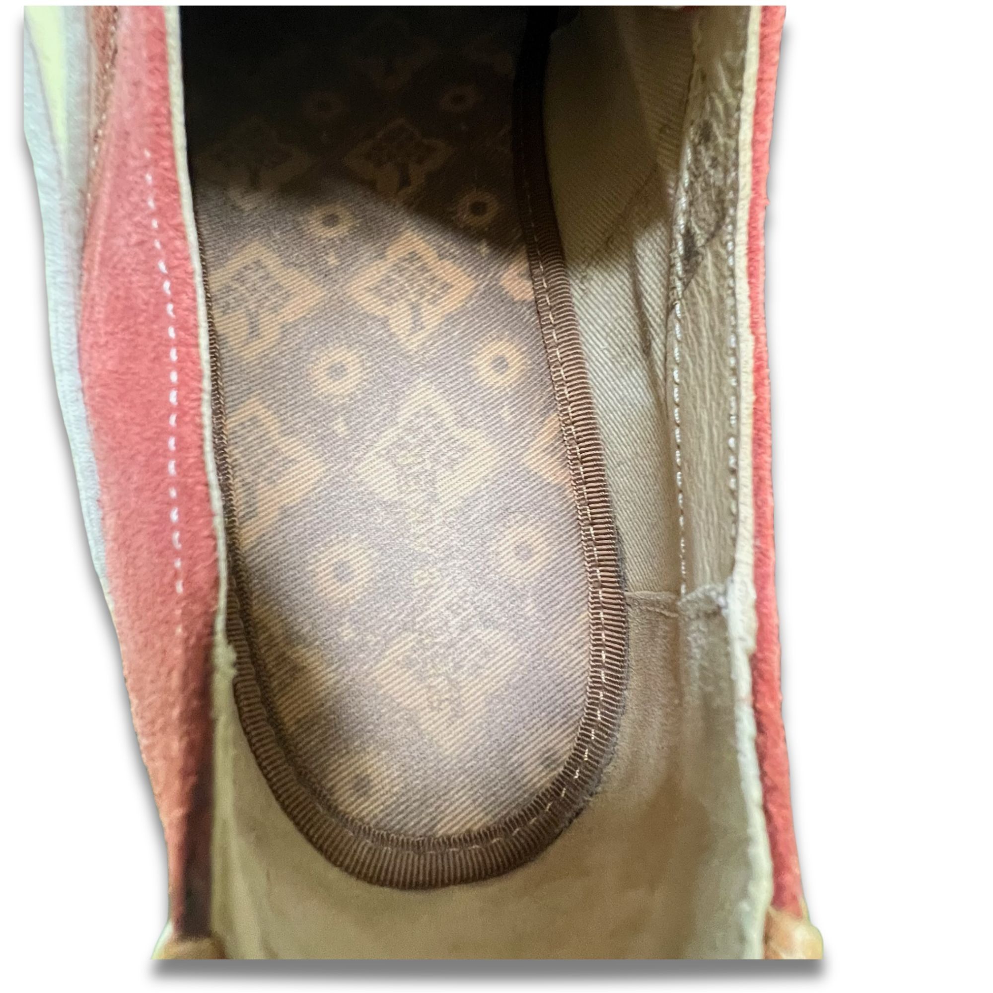 Ted Baker Ted Baker London Jamfro Mens Coral Suede Brogue Oxford Shoes Size US 9 / EU 42 - 6 Thumbnail